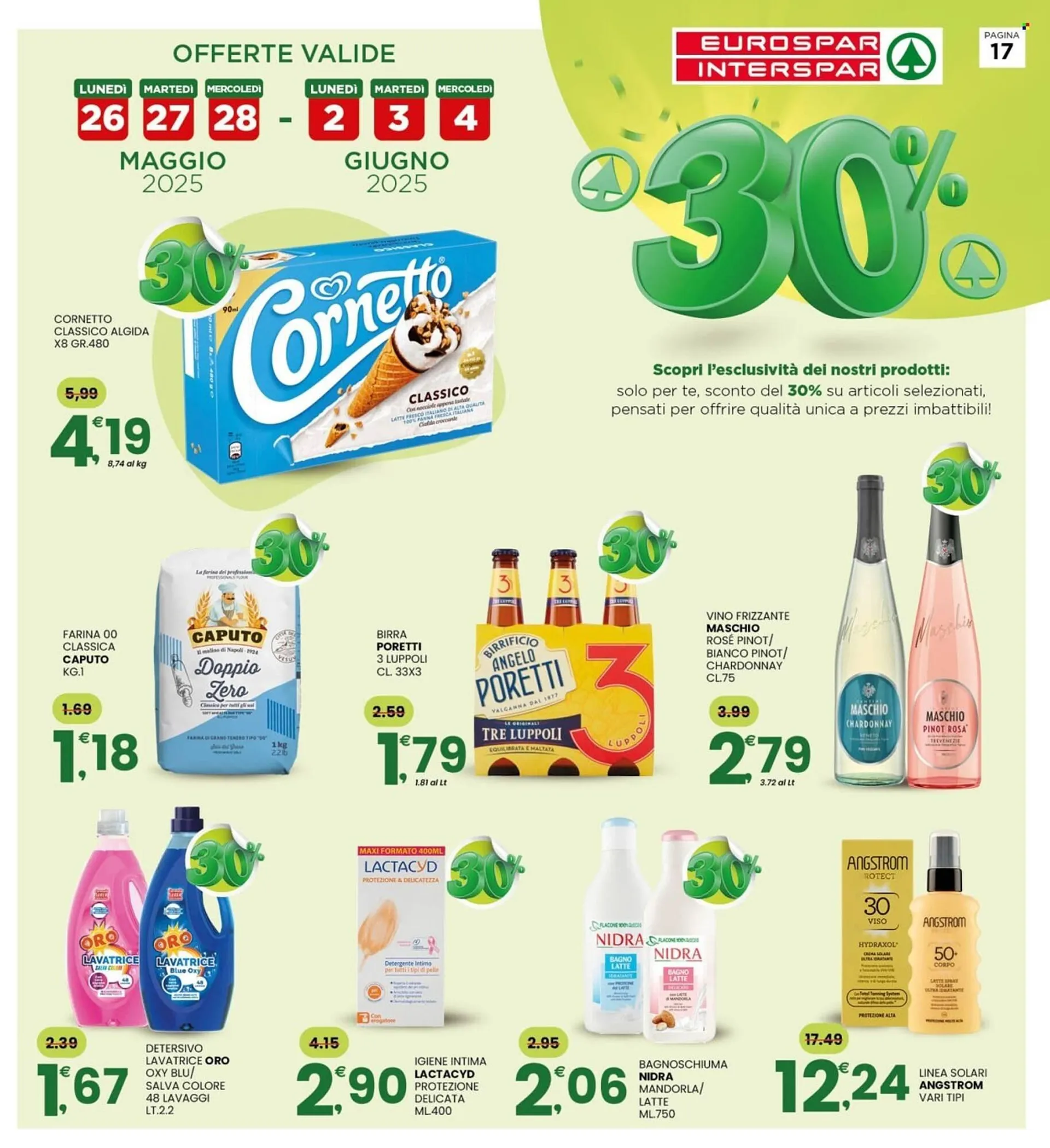 Volantino Eurospar da 26 maggio a 5 giugno di 2025 - Pagina del volantino 17