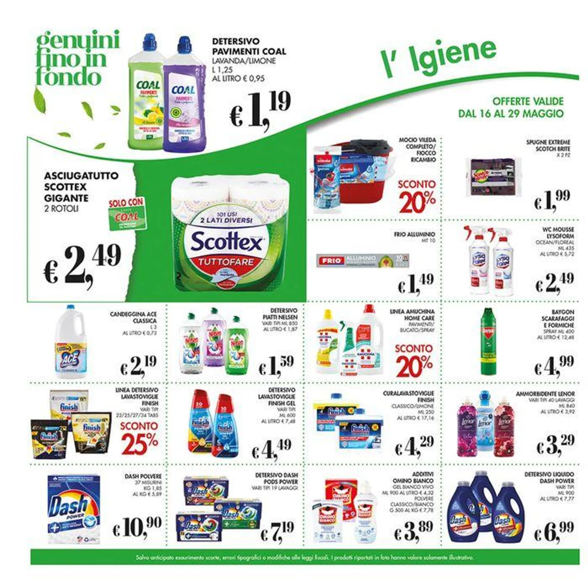 Offerte valide dal 16 al 29 maggio - 20