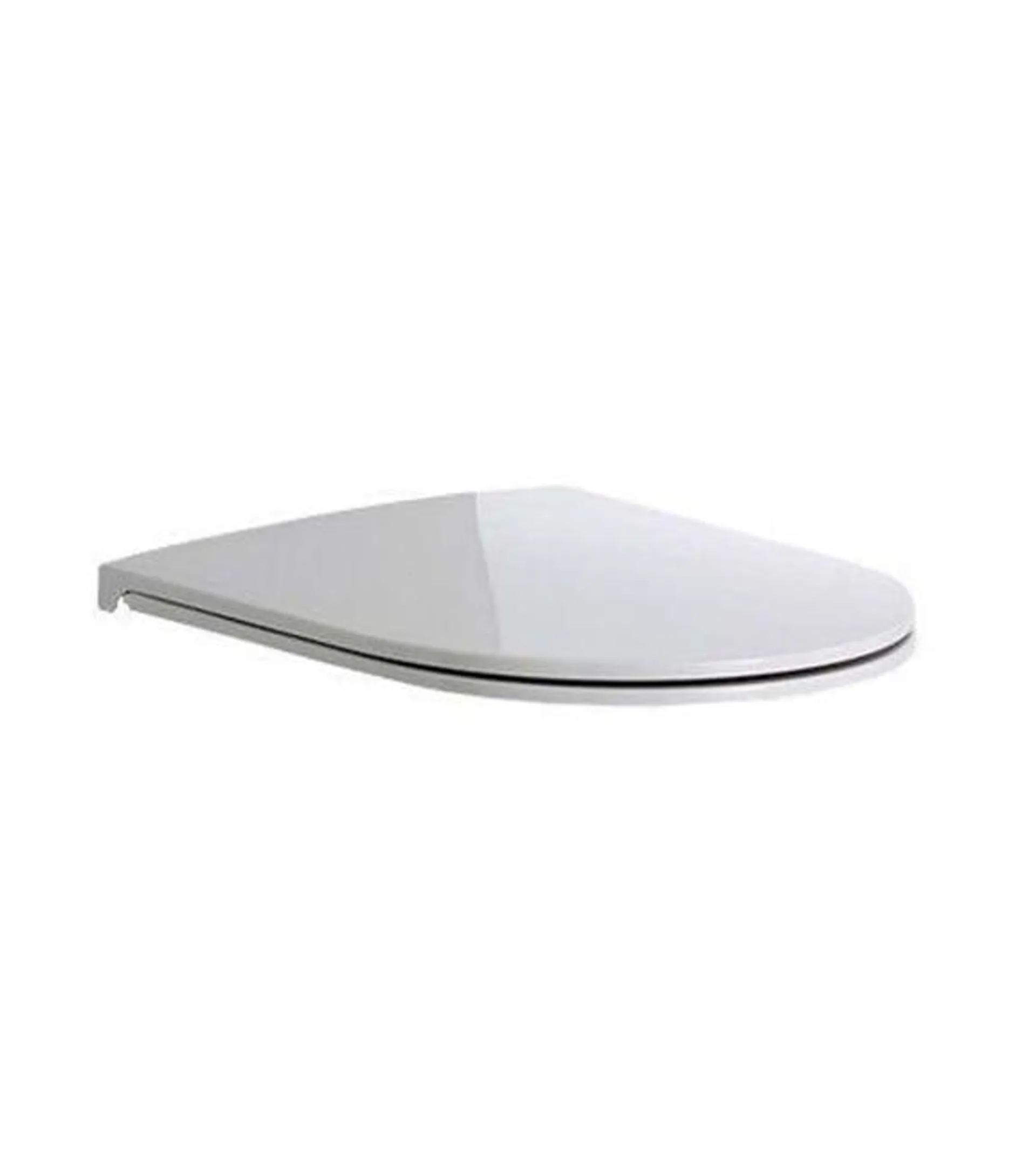 Copriwater BARBY a d originale per serie sanitari polipropilene bianco