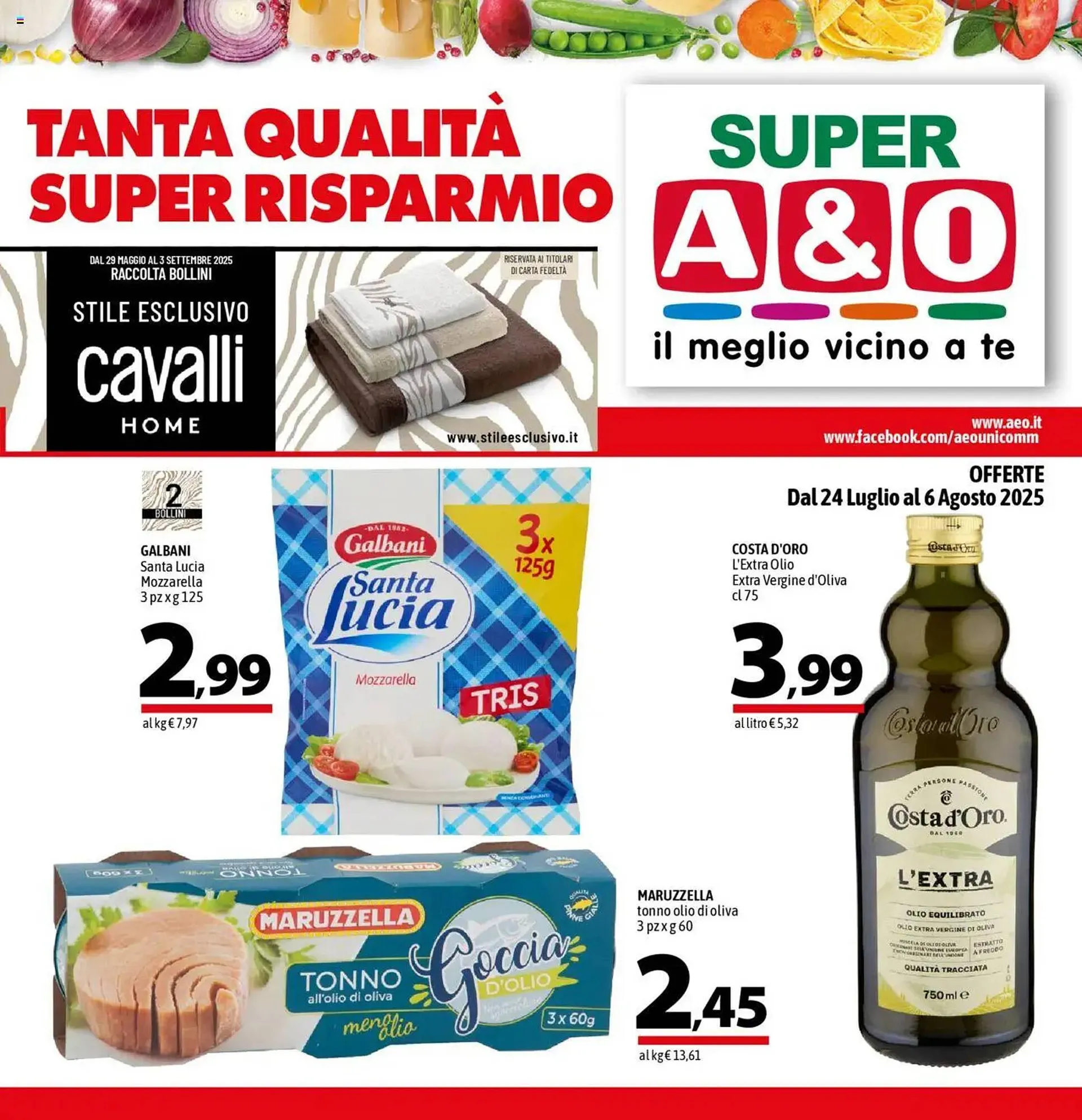 Volantino A&O da 24 luglio a 6 agosto di 2025 - Pagina del volantino 1