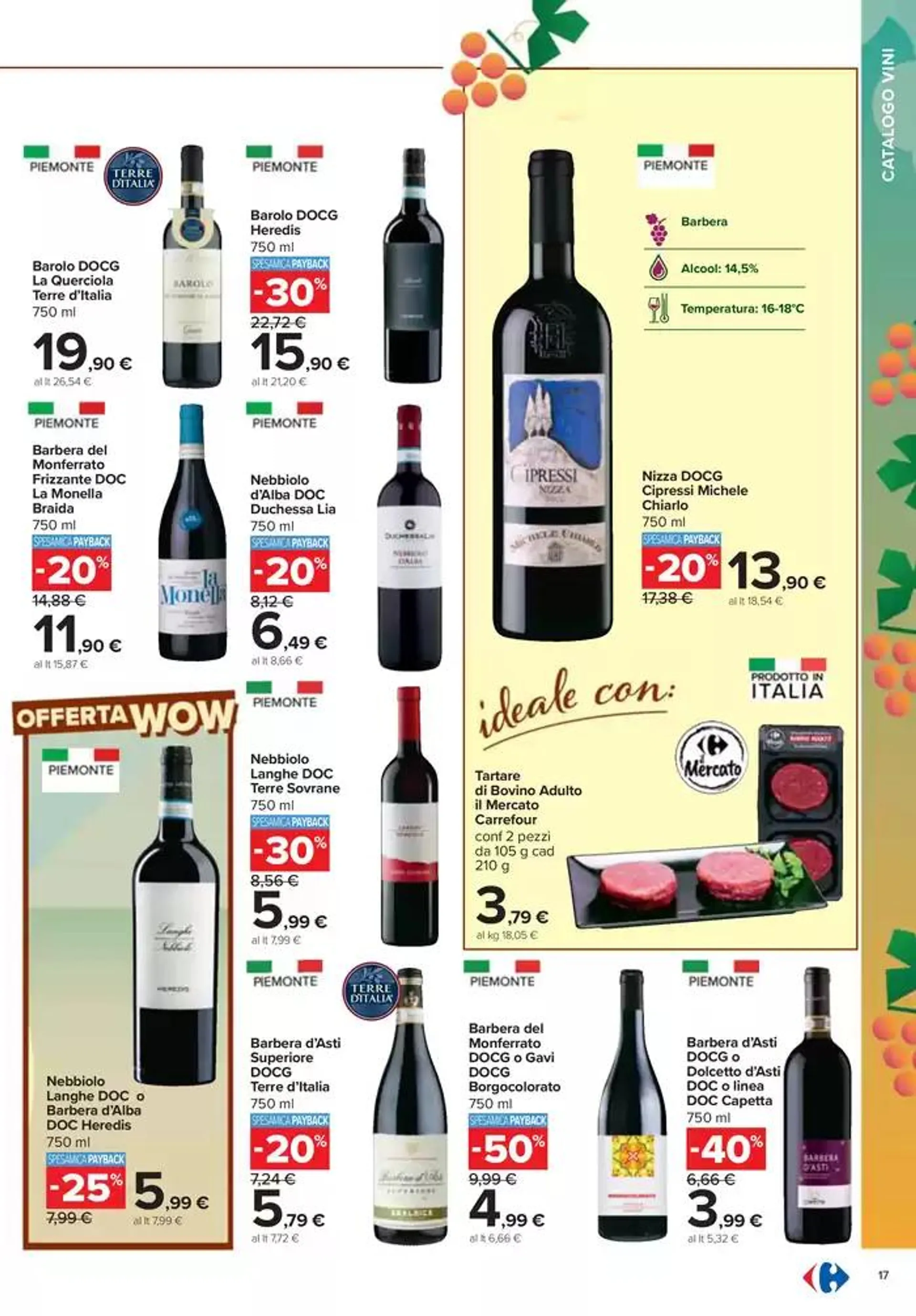 Catalogo Vini da 7 ottobre a 10 novembre di 2024 - Pagina del volantino 17