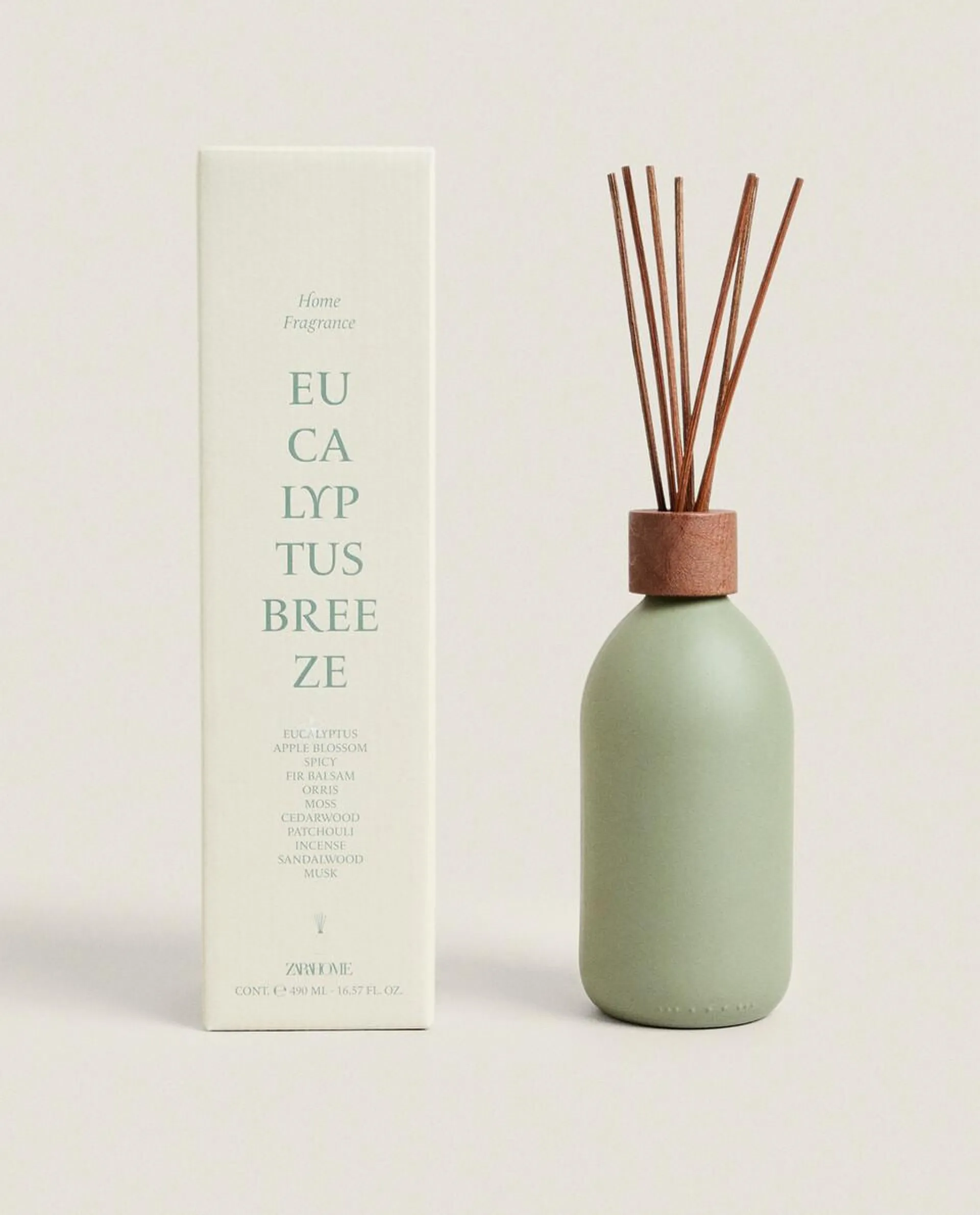 (490 ML) EUCALYPTUS BREEZE REED DIFFUSERS