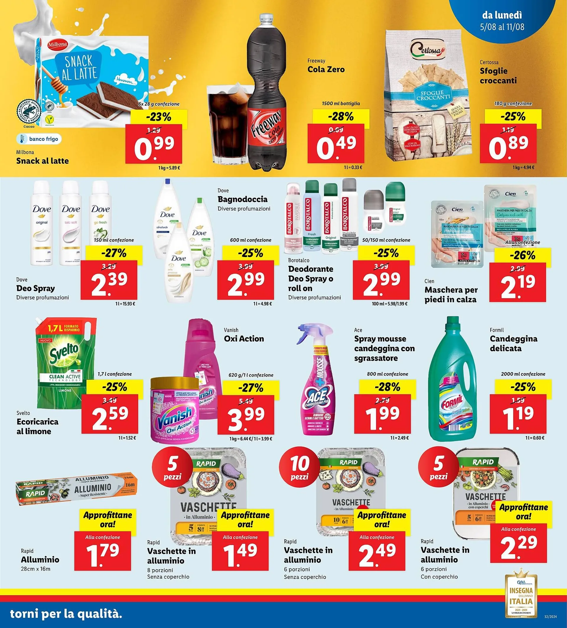 Volantino Lidl da 5 agosto a 11 agosto di 2024 - Pagina del volantino 11