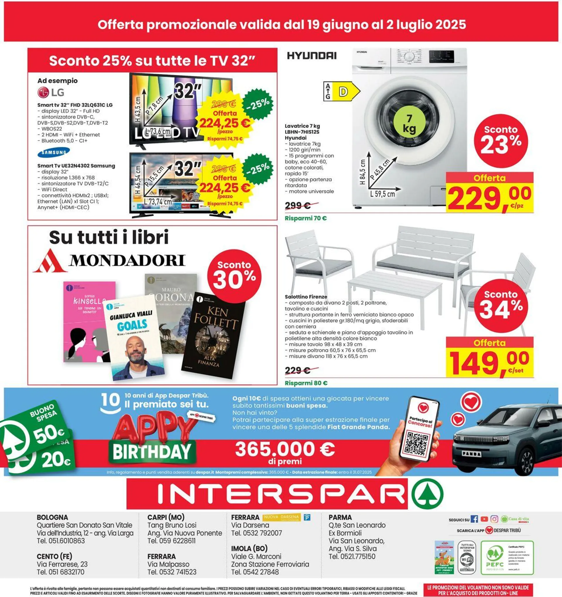 Interspar Volantino attuale da 19 giugno a 2 luglio di 2025 - Pagina del volantino 32