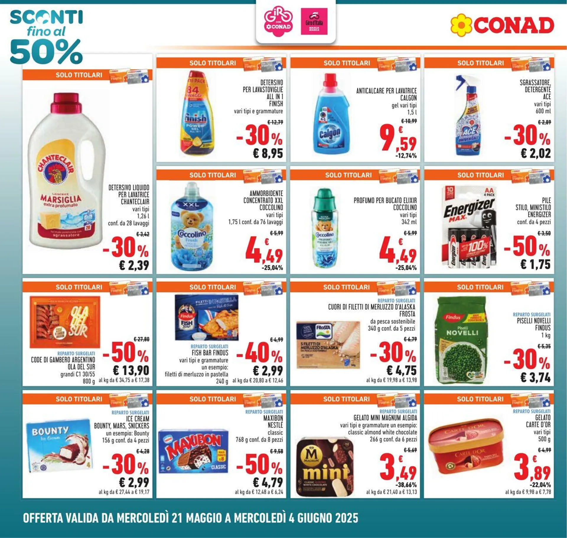 Conad - Roma Volantino attuale da 21 maggio a 4 giugno di 2025 - Pagina del volantino 6