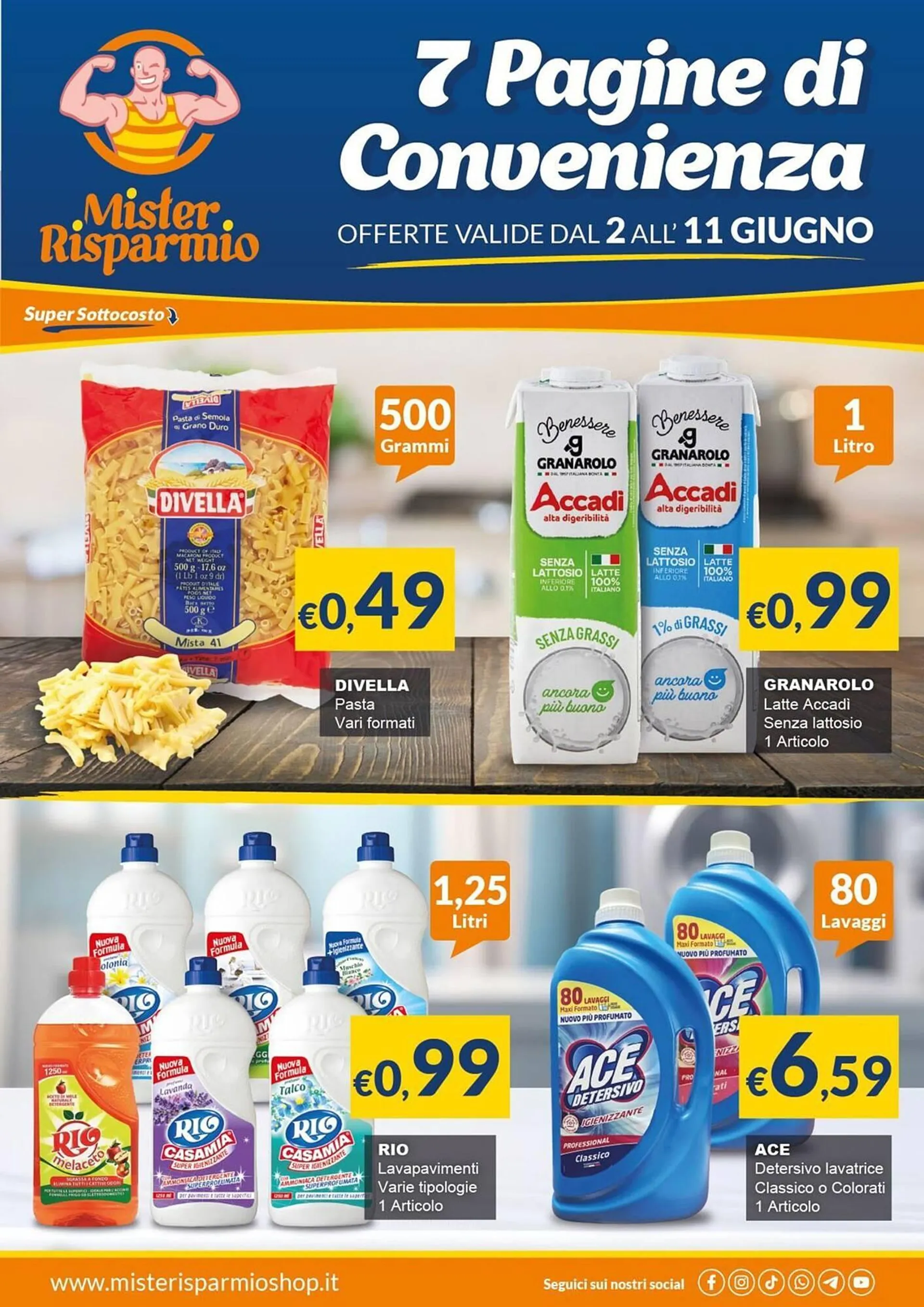 Volantino Mister Risparmio - 1