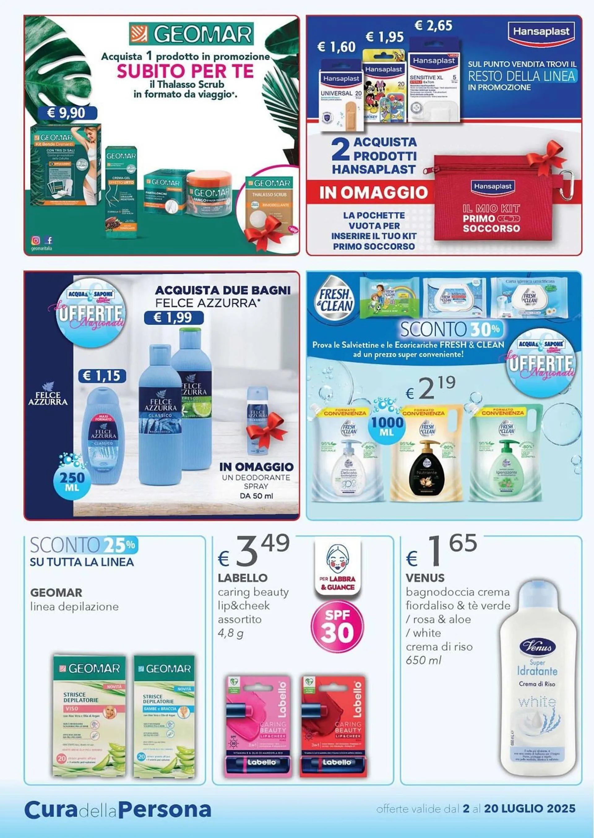 Volantino Acqua & Sapone da 2 luglio a 20 luglio di 2025 - Pagina del volantino 10