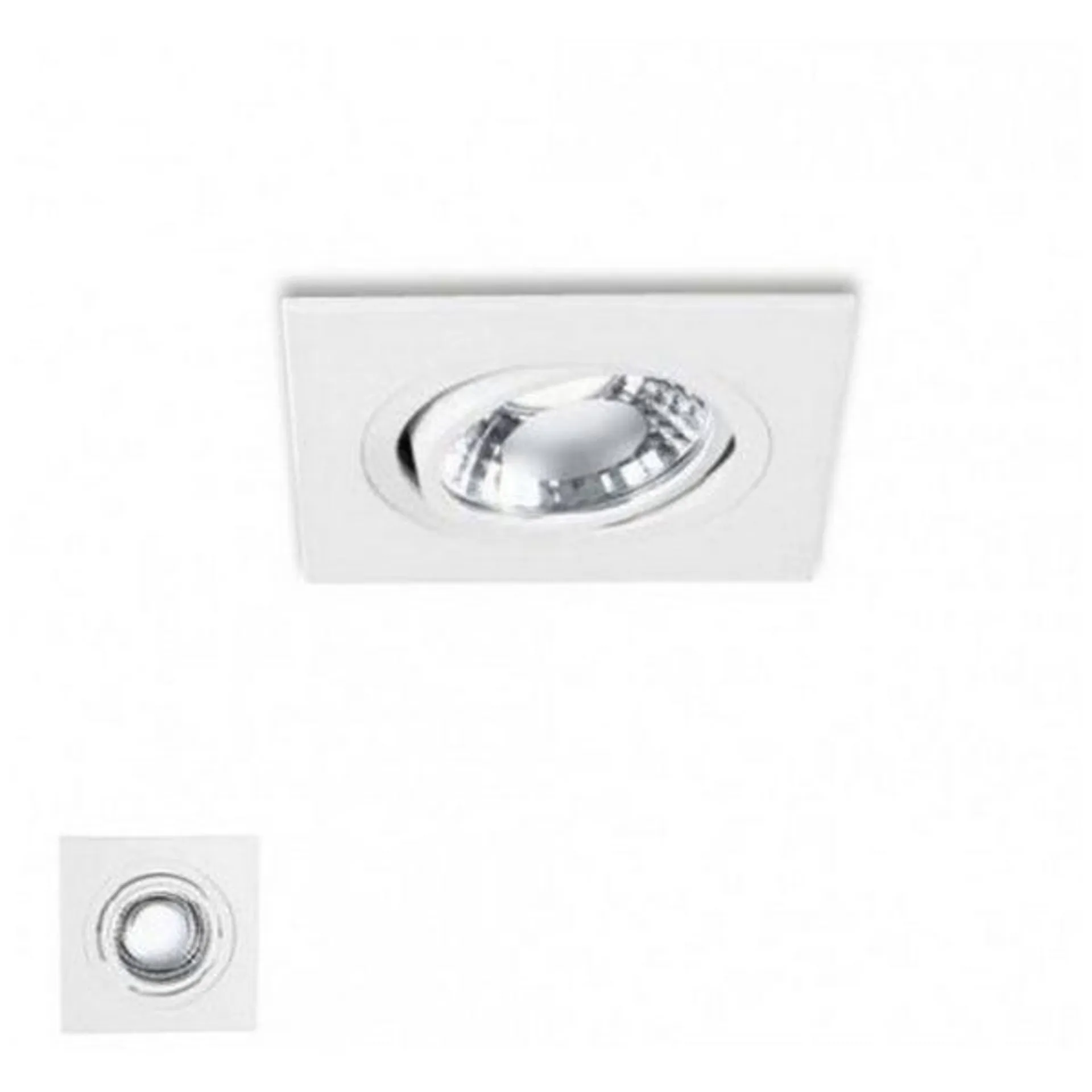 LED AD INCASSO ORIONE 6W QUADRATO