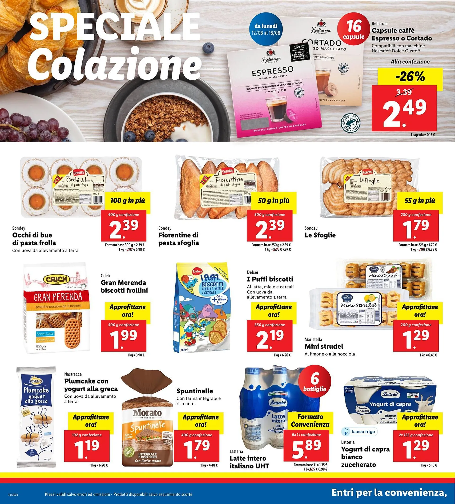 Volantino Lidl da 12 agosto a 18 agosto di 2024 - Pagina del volantino 18