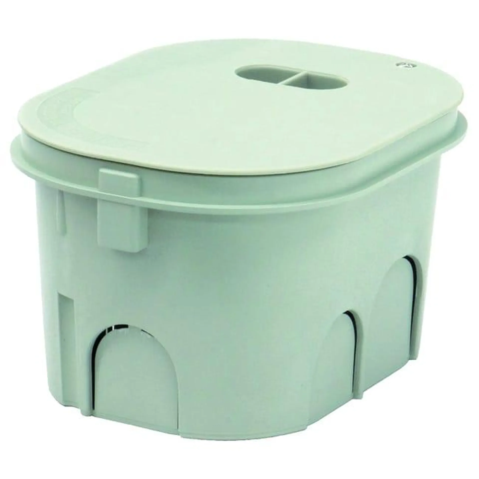Pozzetto PB1520G 200 x 200 x 127 mm grigio / argento