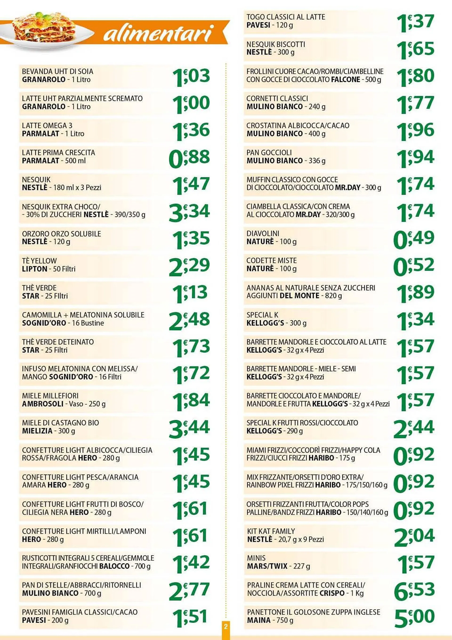 Volantino Gambardella Cash da 9 dicembre a 13 dicembre di 2024 - Pagina del volantino 2