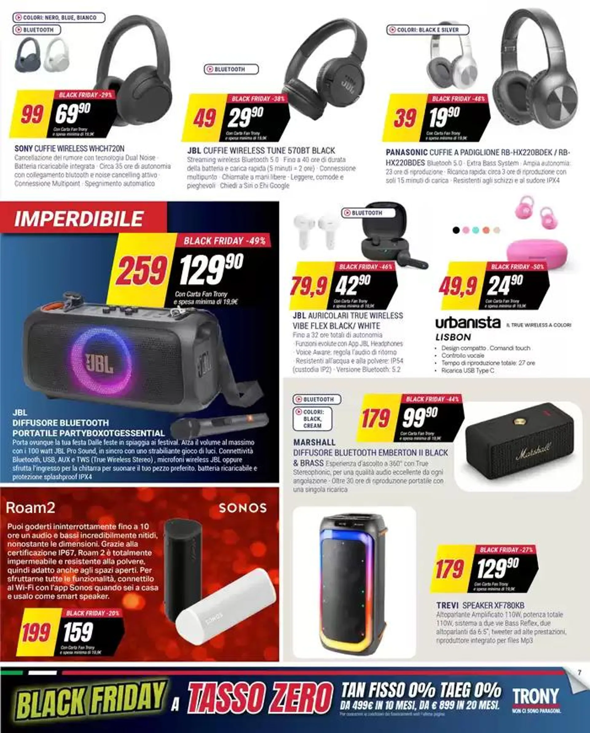 Black Friday da Trony! da 26 novembre a 4 dicembre di 2024 - Pagina del volantino 7