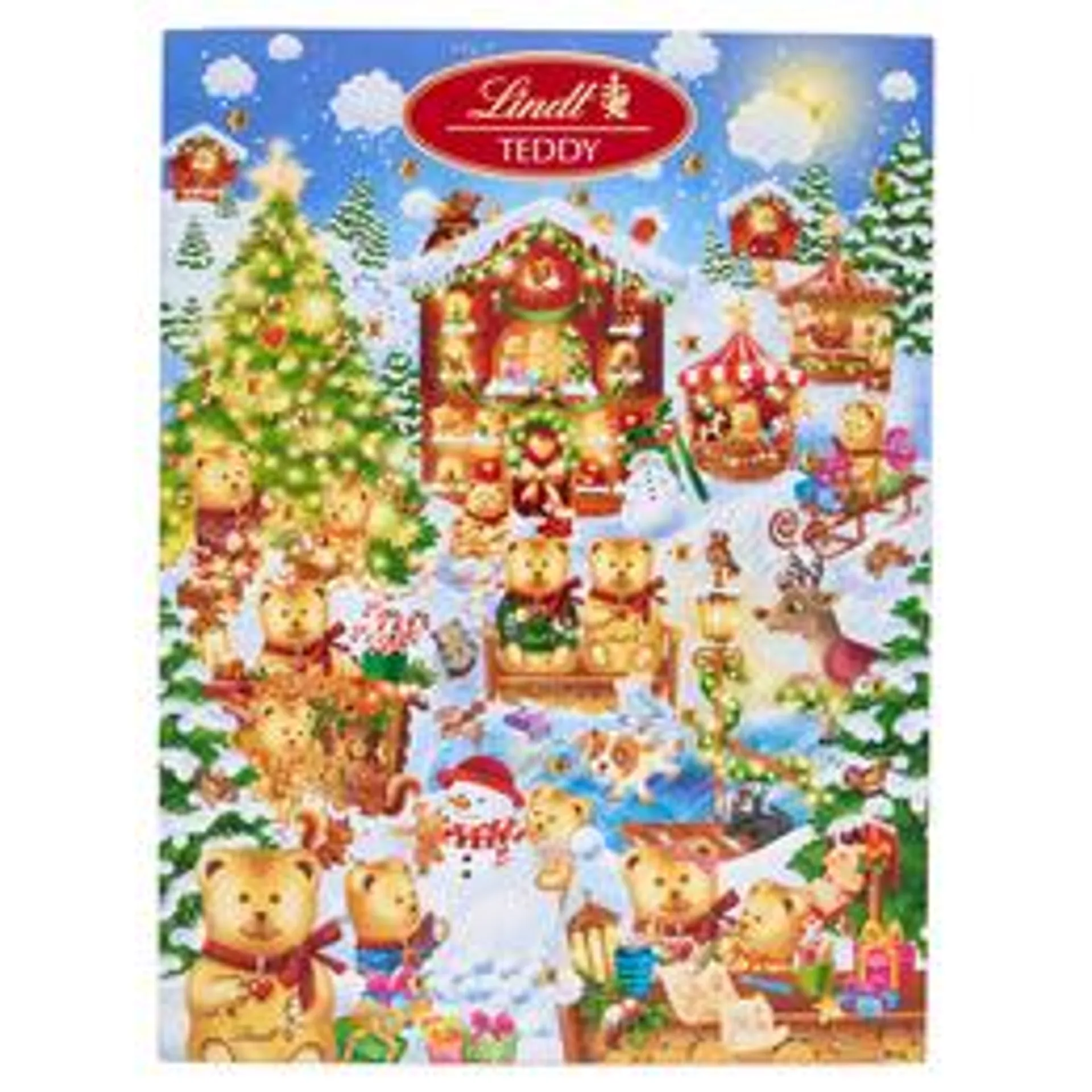 Lindt Calendario dell'Avvento Orsetto Teddy 170 g