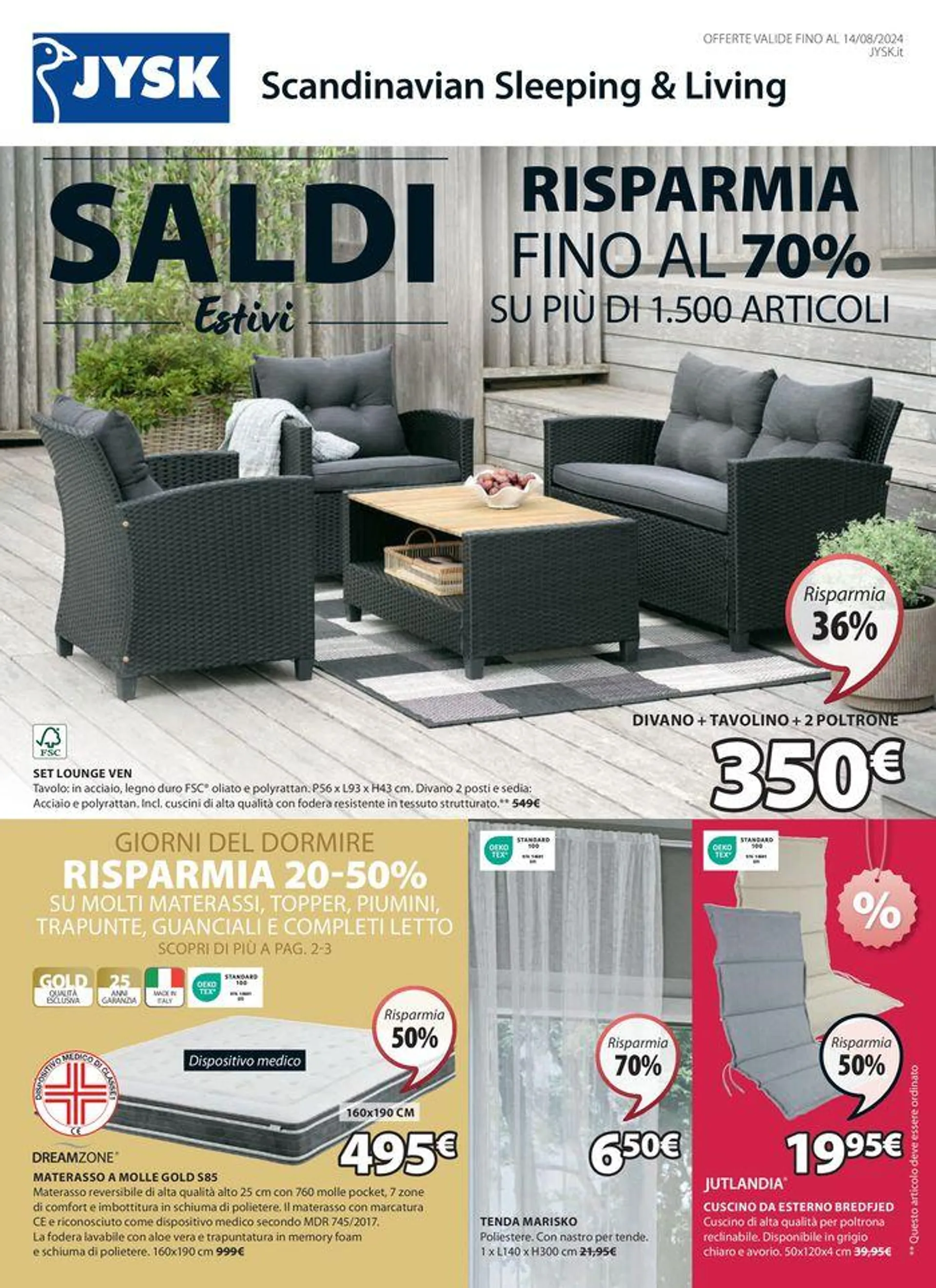 Saldi estivi - 1