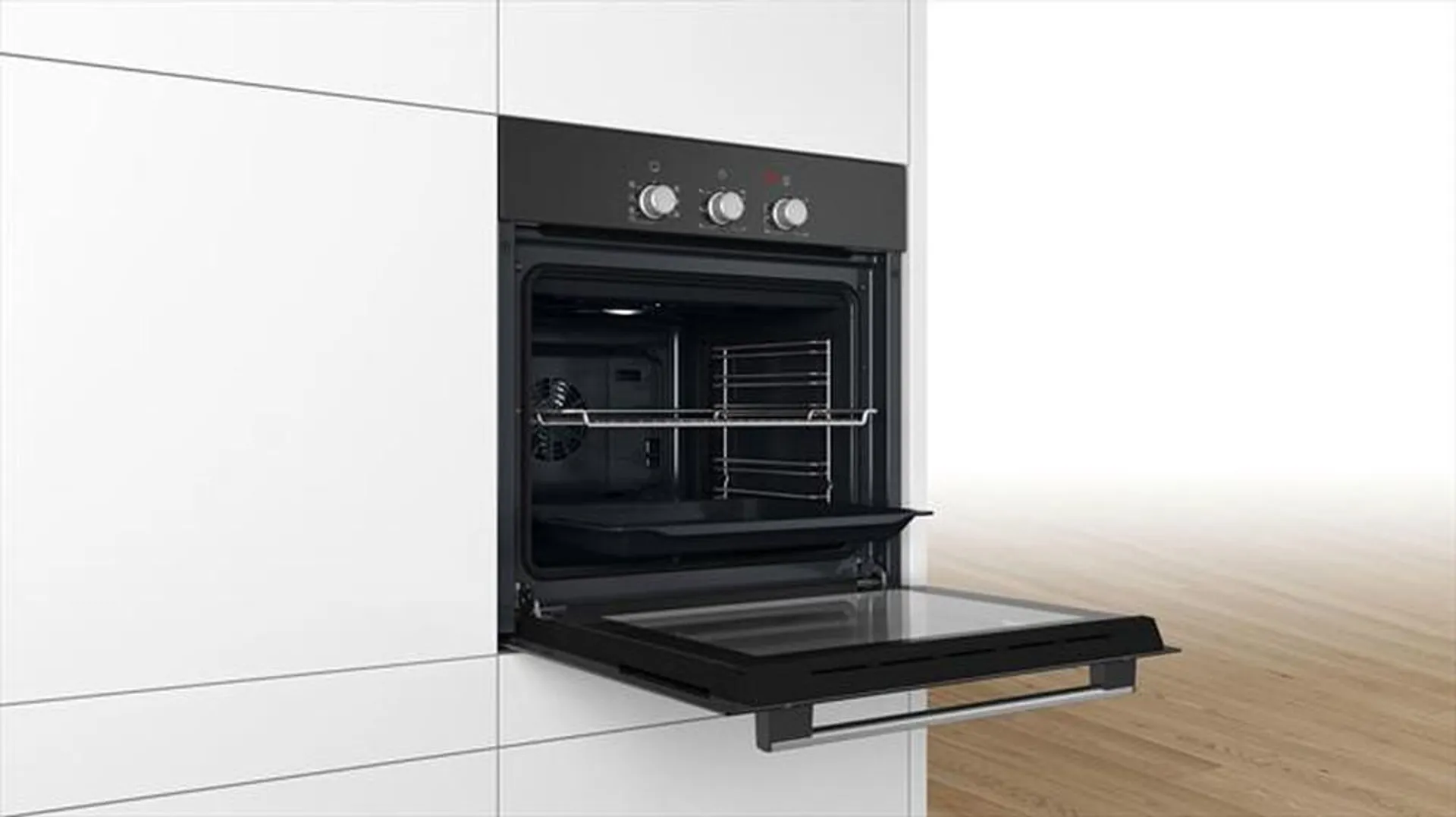 BOSCH - Forno incasso elettrico HBF011BA0 Classe A-Nero