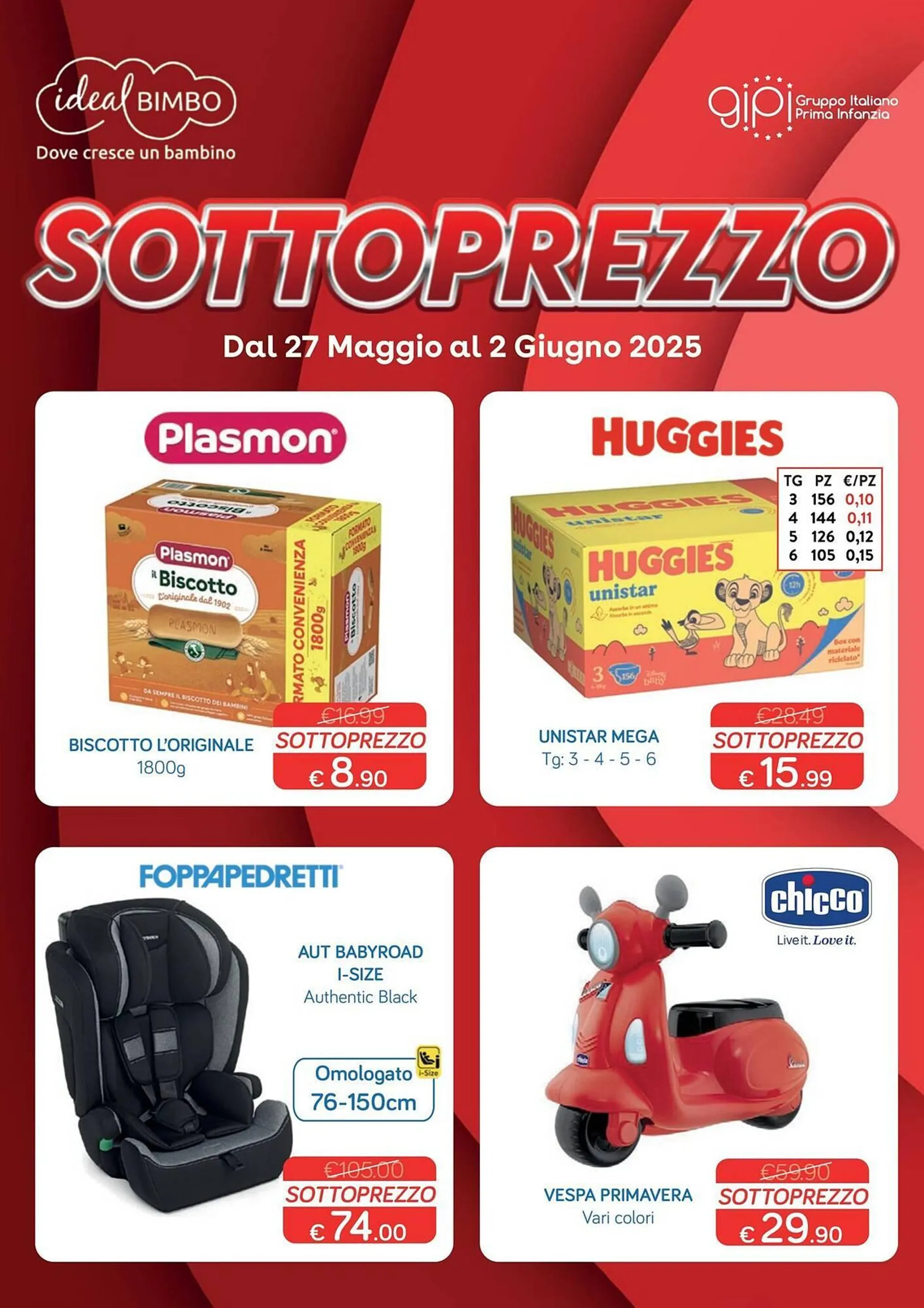 Volantino Ideal Bimbo - 1