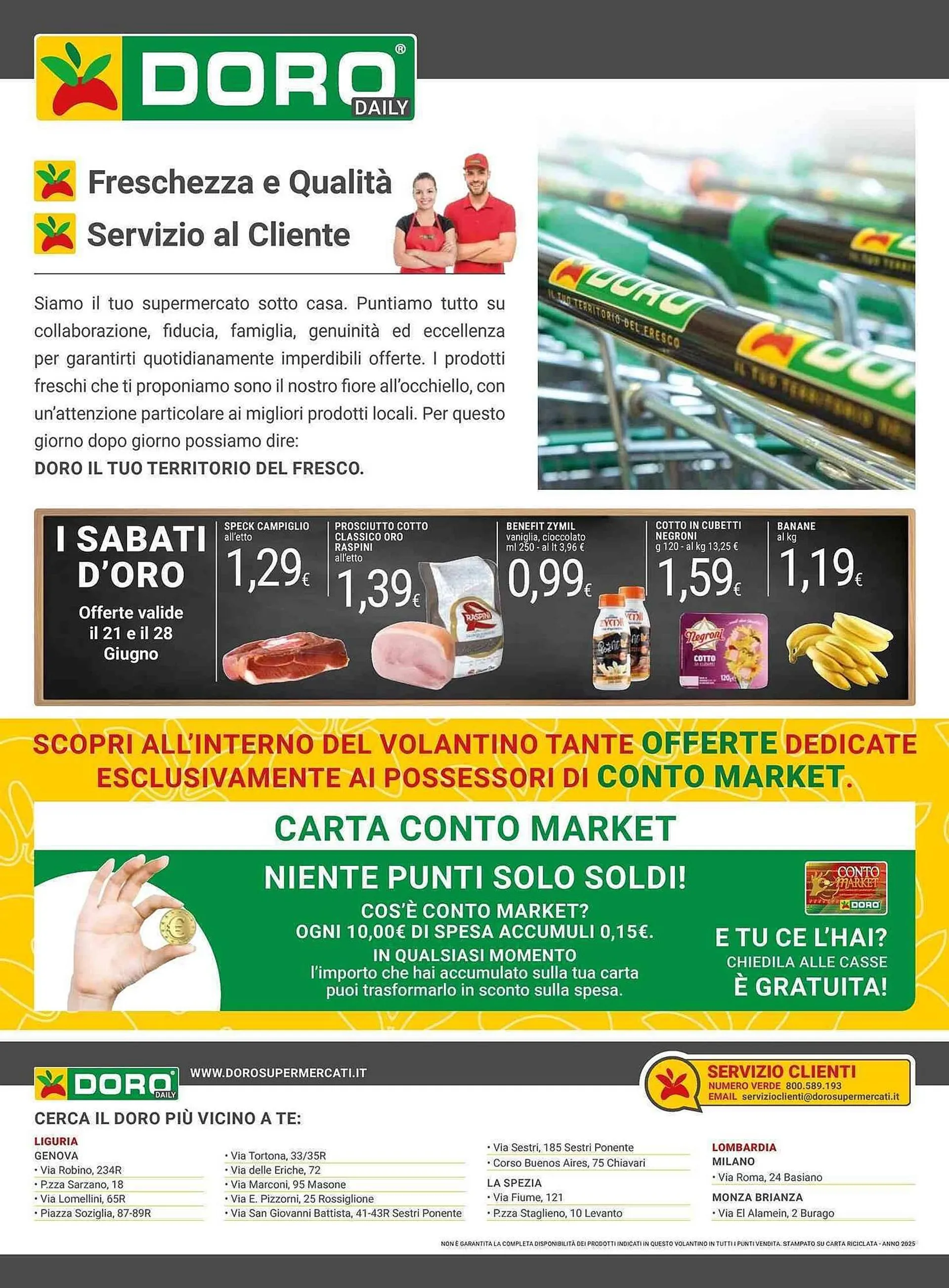 Volantino Doro Supermercati da 17 giugno a 29 giugno di 2025 - Pagina del volantino 8