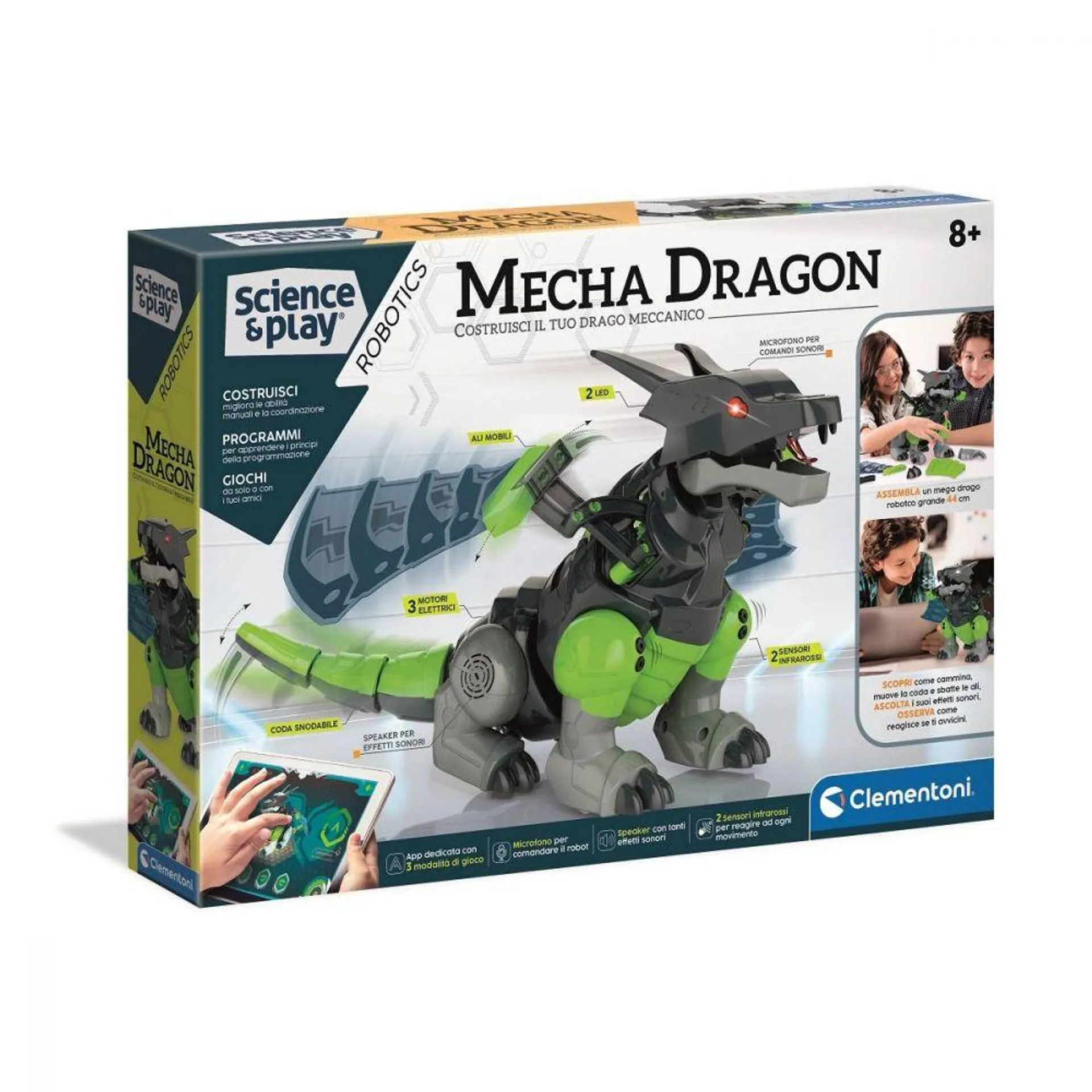 CLEMENTONI Mecha Drago Robot