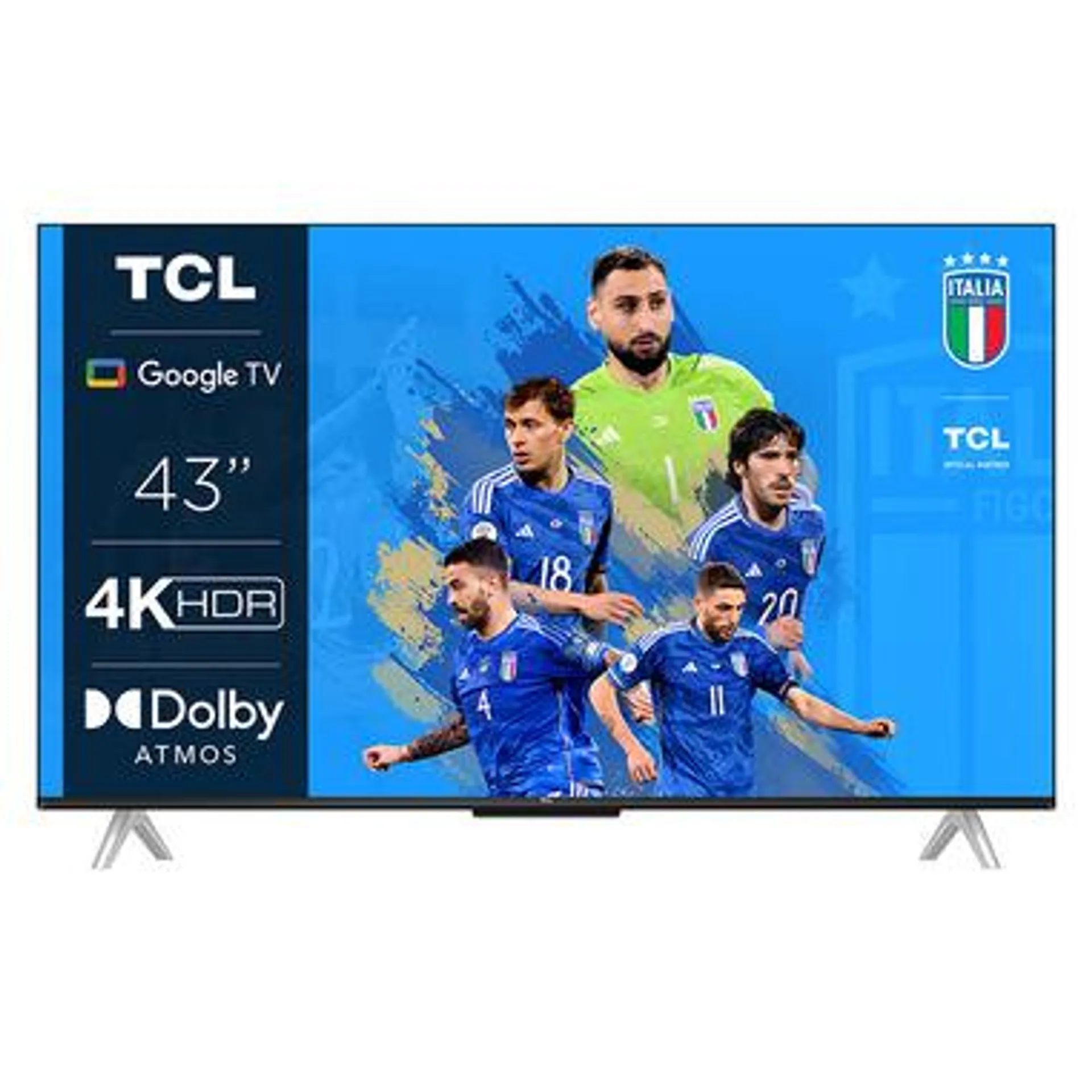 TCL Serie P63 Serie P638 LED Ultra HD 4K 43" 43P638 Google TV 2022