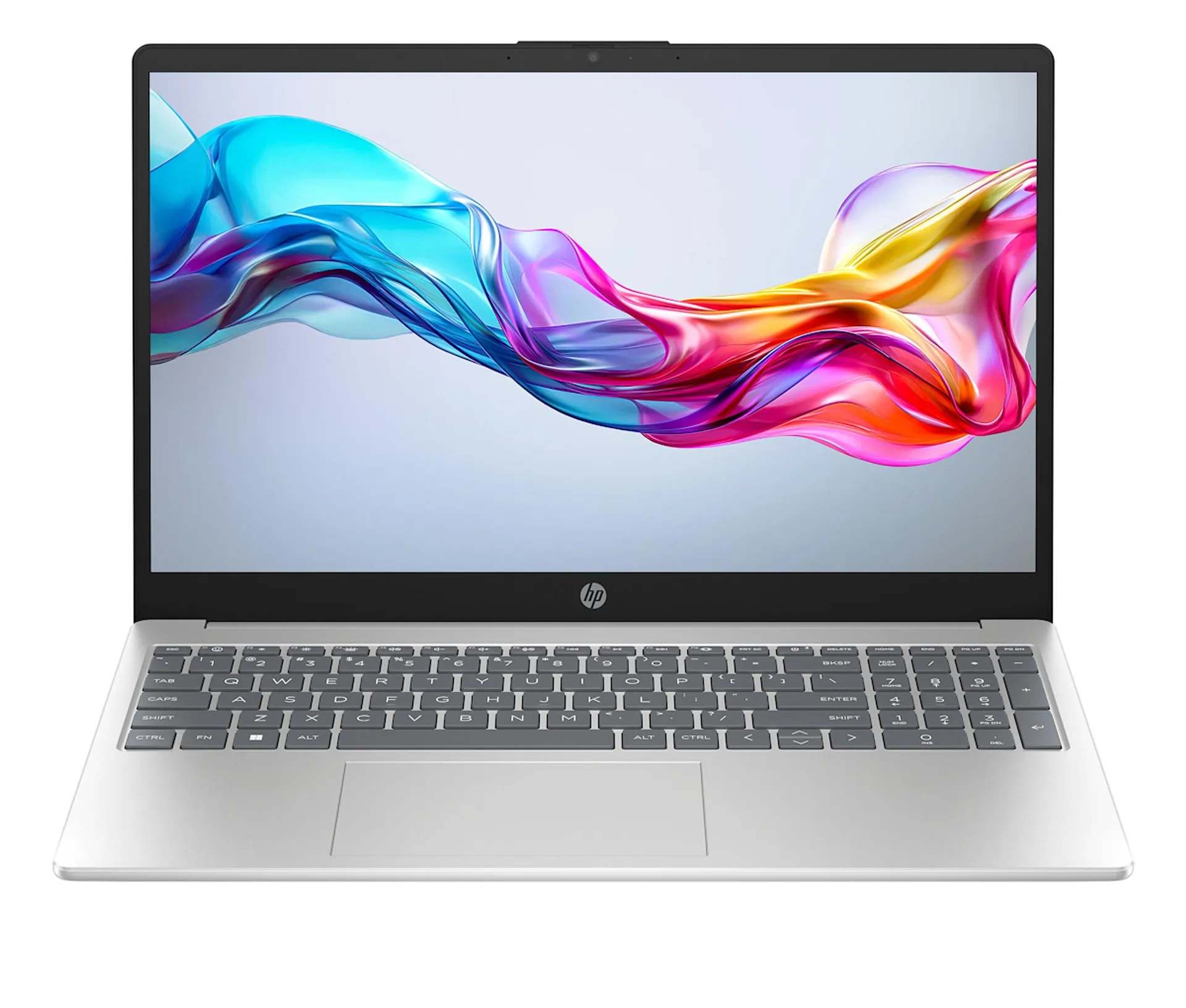 HP - HP Laptop 15 - fd0077nl, Windows 11 Home, 15.6", Intel® Core™ i7, 16GB RAM, 512GB SSD, FHD, Argento naturale