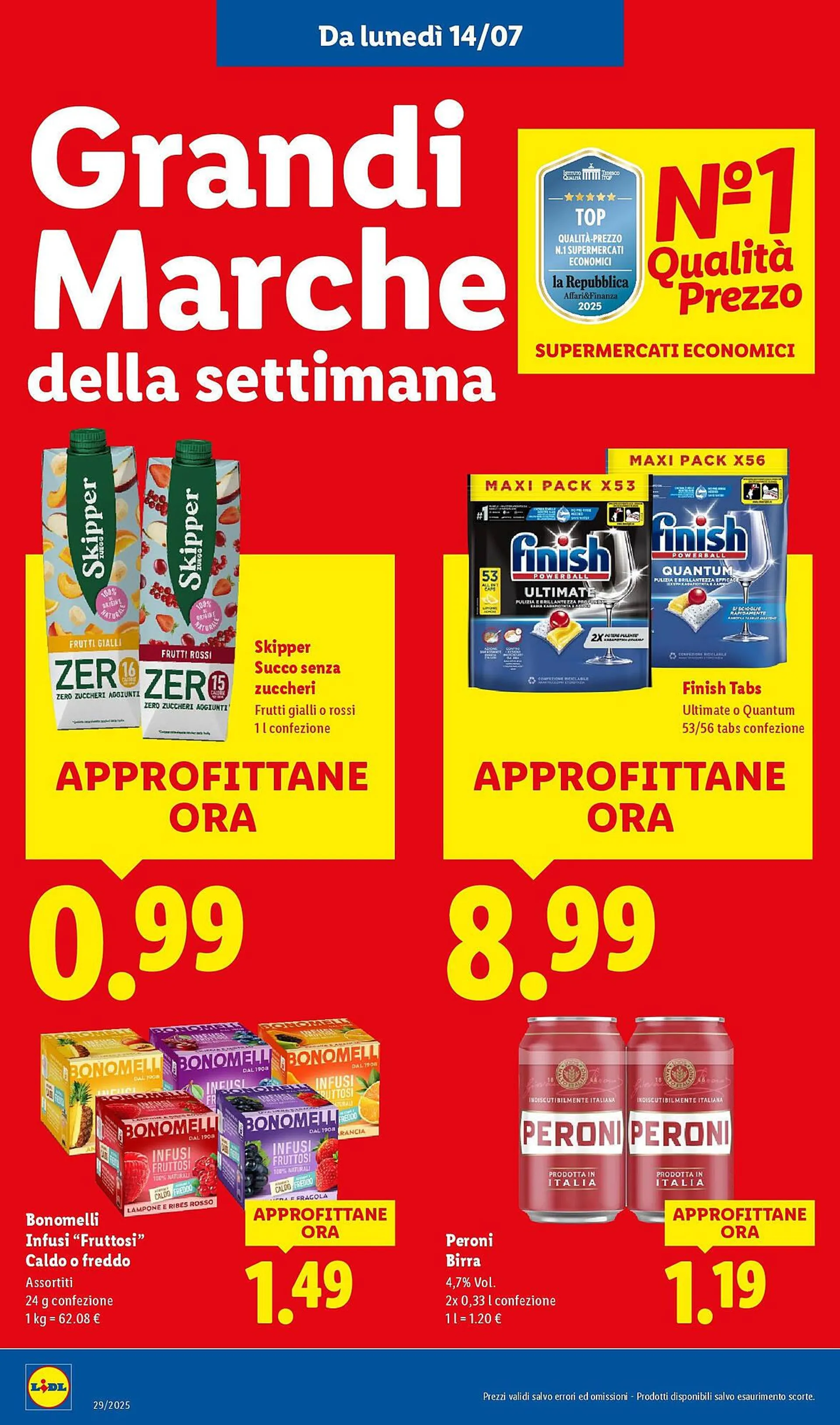 Volantino Lidl da 13 luglio a 20 luglio di 2025 - Pagina del volantino 14