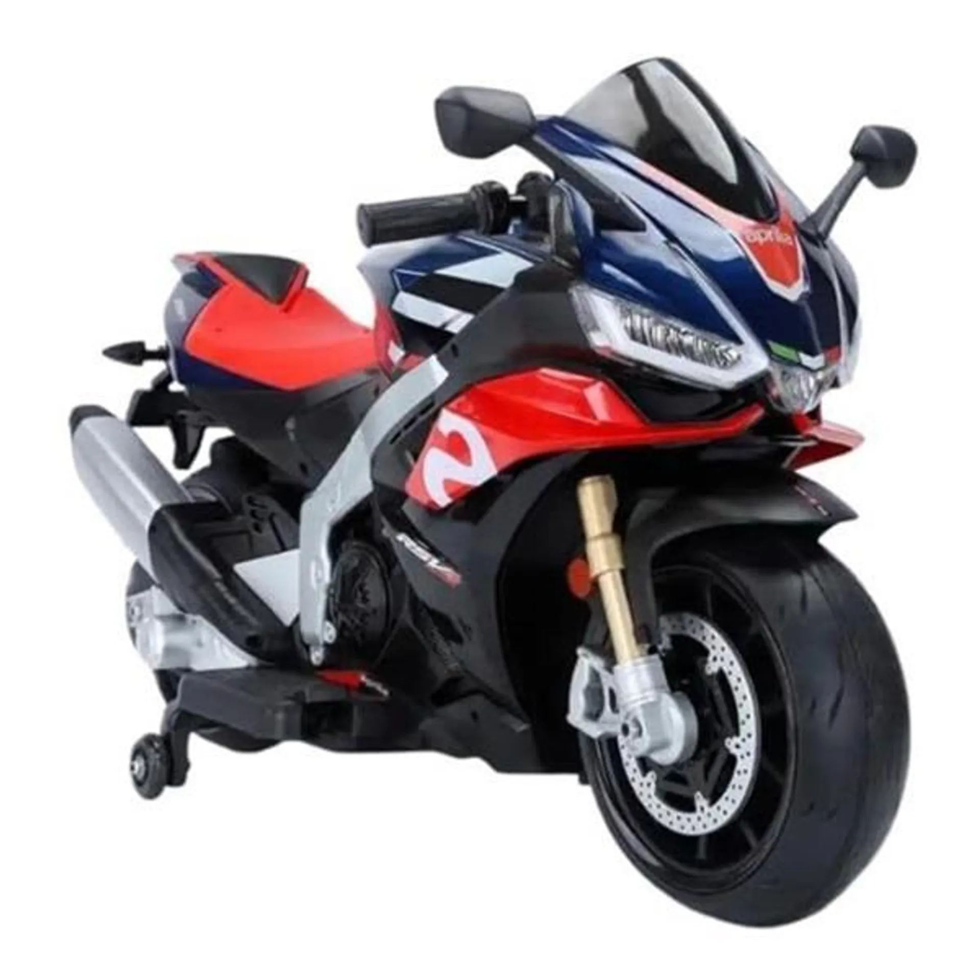 APRILIA RSV4 12V SEDILE PELLE BLU/ROSSA