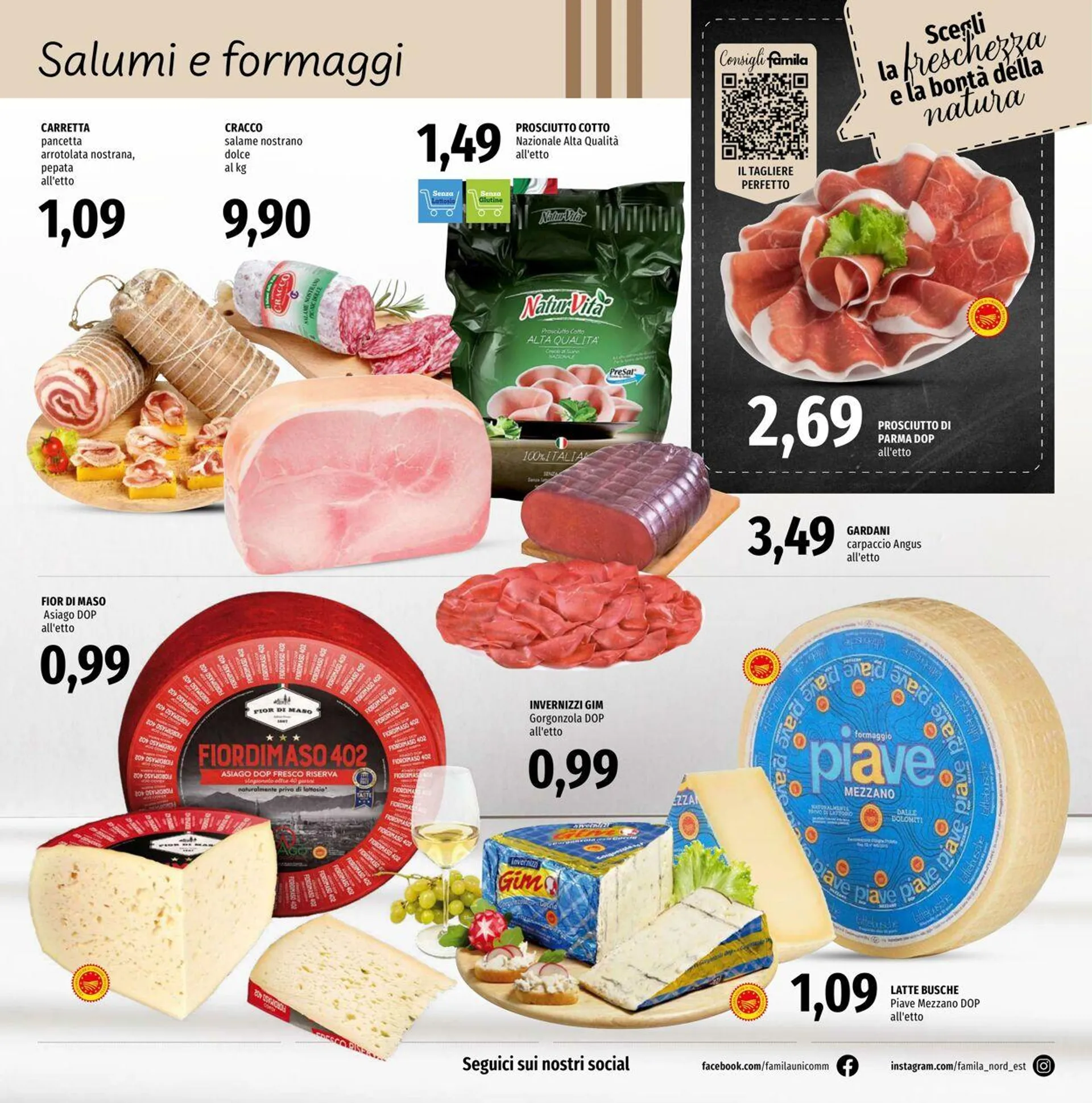 Famila Volantino attuale da 3 luglio a 16 luglio di 2025 - Pagina del volantino 4