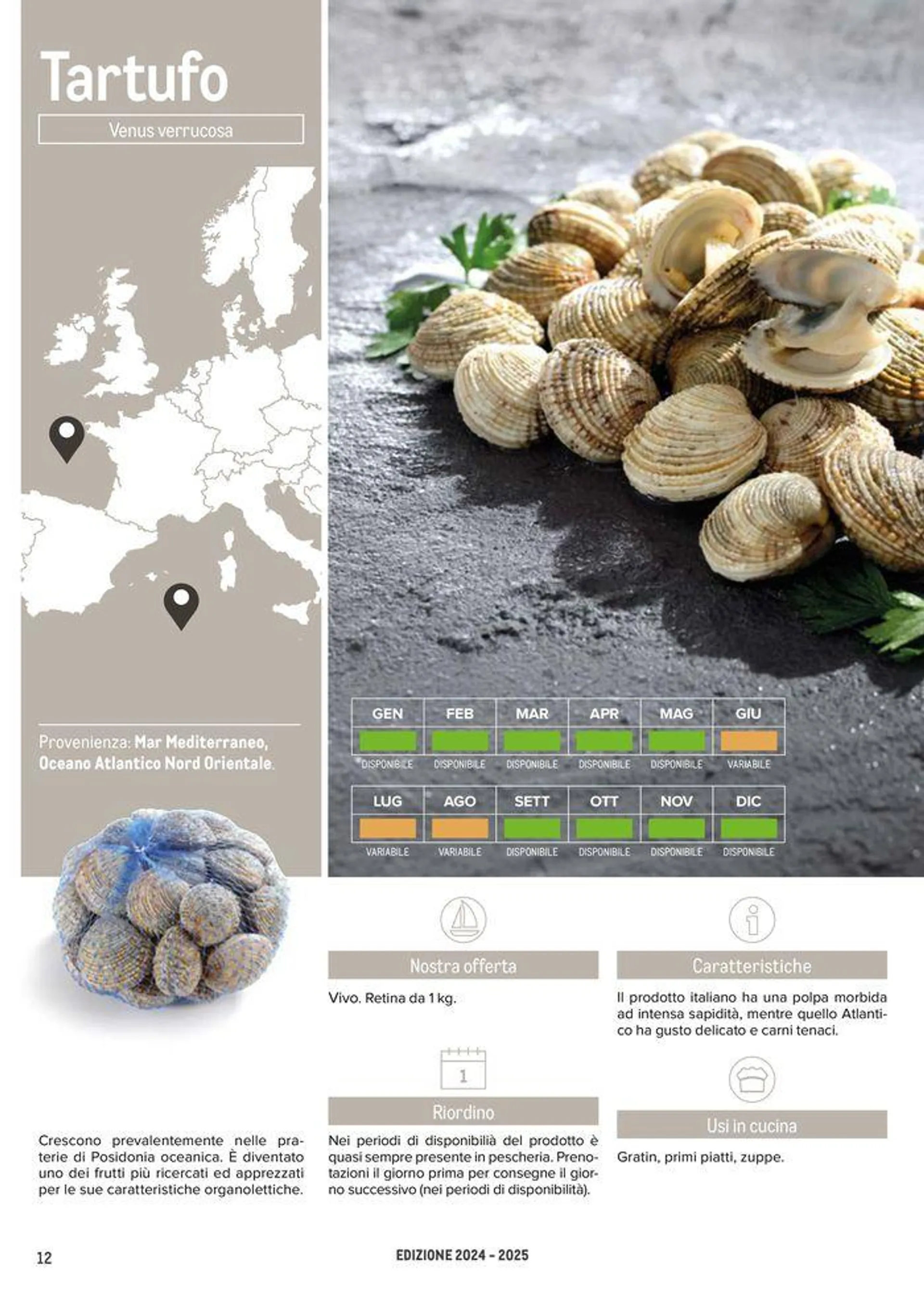 Catalogo Frutti di mare da 11 luglio a 31 luglio di 2025 - Pagina del volantino 12