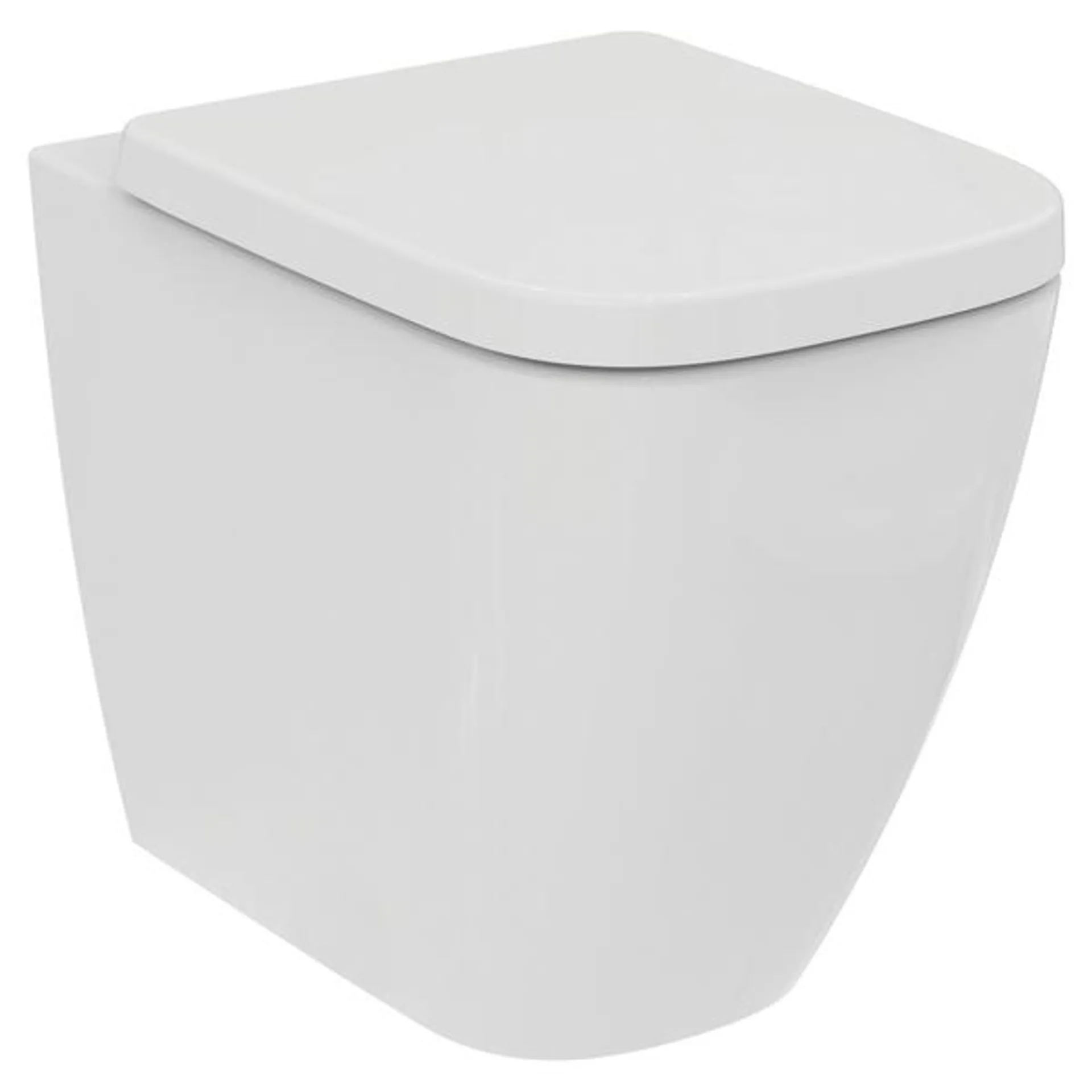 Vaso ideal standard serie i life b terra filo muro scarico traslato in ceramica bianca rimless