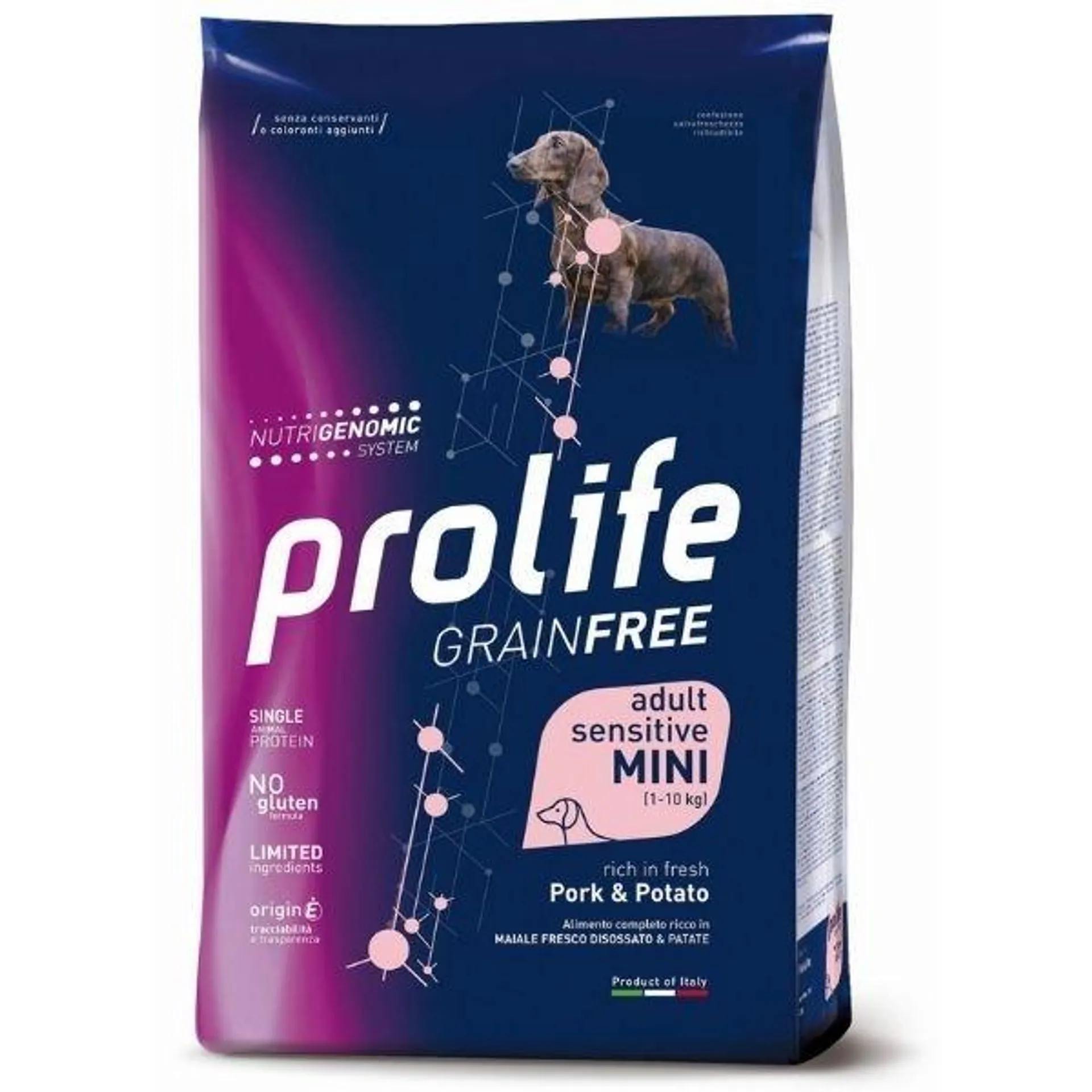 Prolife - Grain Free Adult Mini Sensitive Pork & Potato