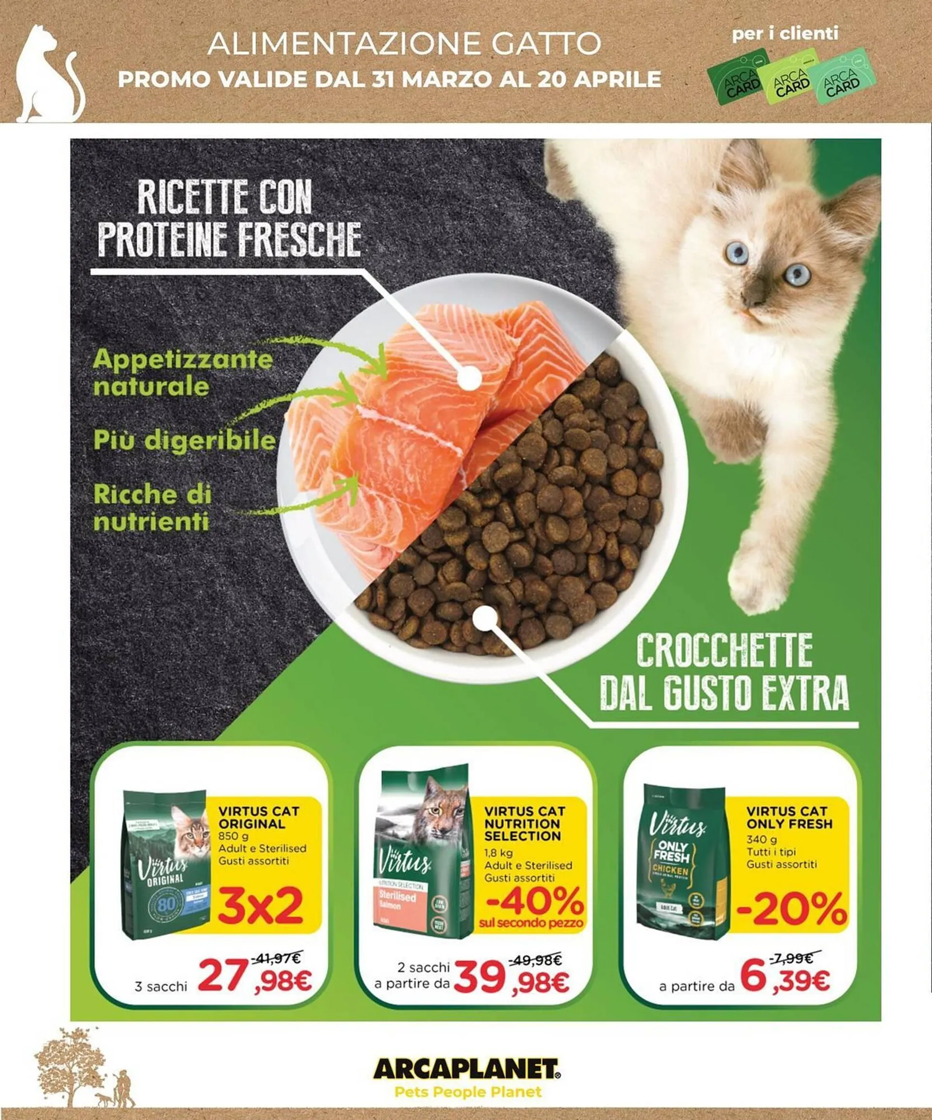 Volantino Arcaplanet da 31 marzo a 20 aprile di 2025 - Pagina del volantino 18