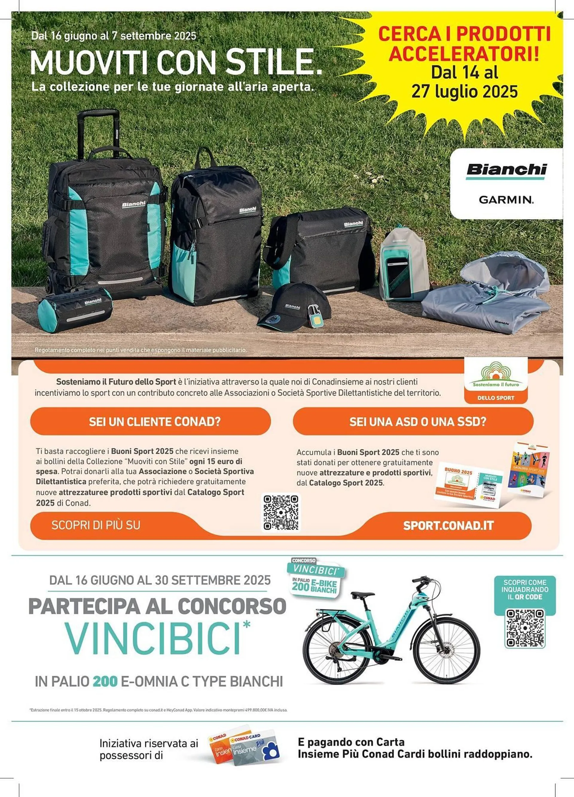 Volantino Conad da 14 luglio a 27 luglio di 2025 - Pagina del volantino 1
