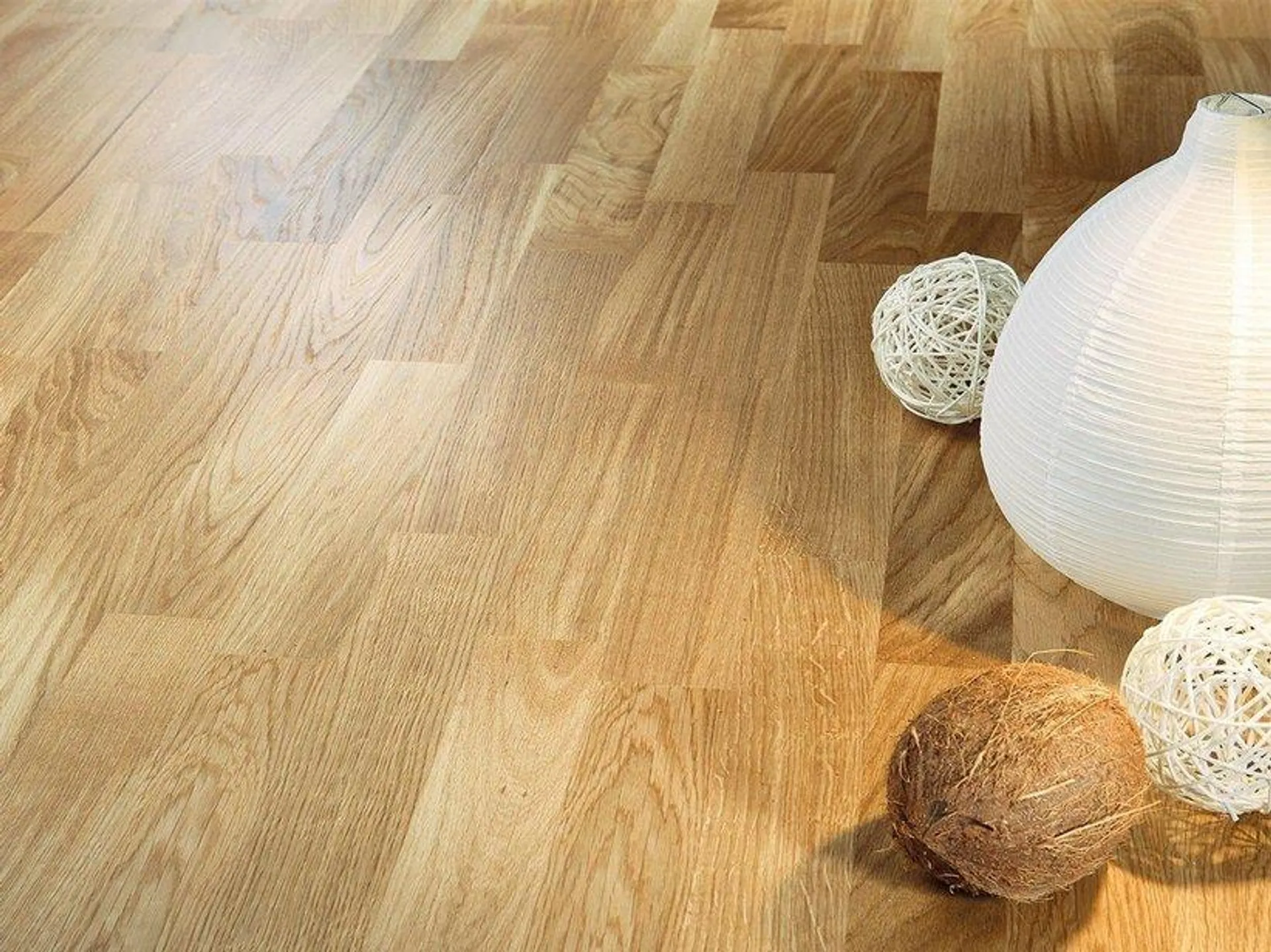 Parquet 3 Strip Rovere Verniciato Naturale - Oak Matt Laquer