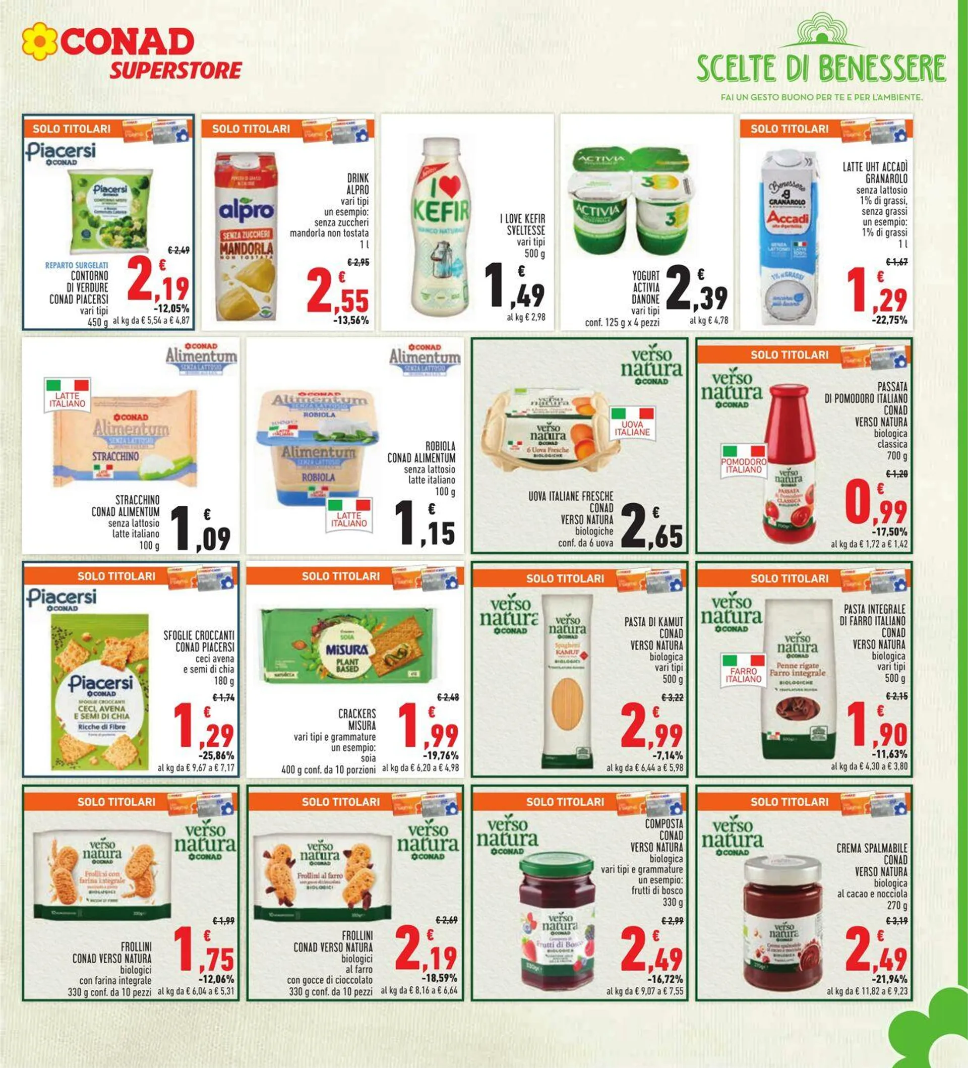 Conad - Spazio - Roma Volantino attuale da 21 maggio a 4 giugno di 2025 - Pagina del volantino 19