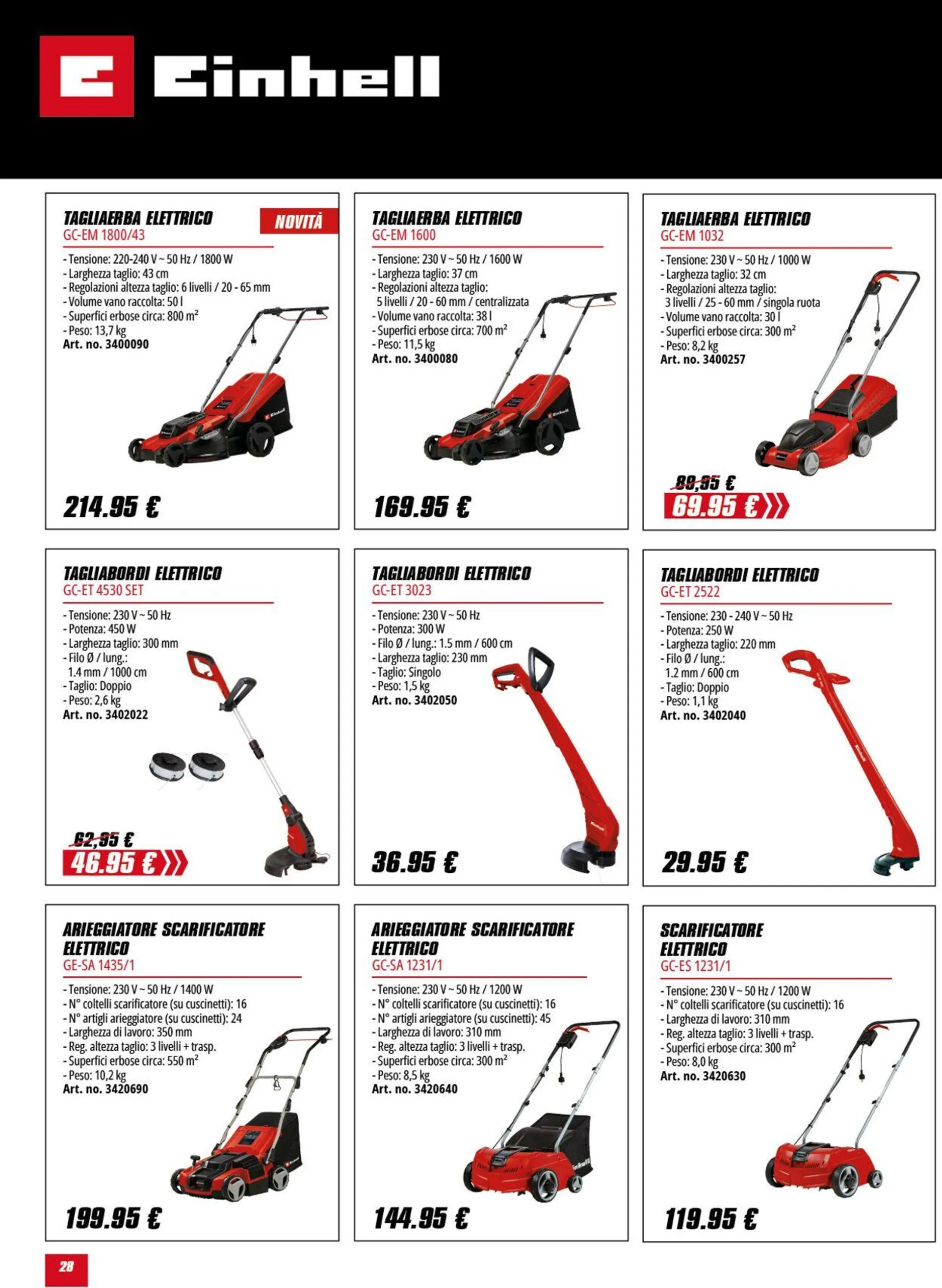 Einhell da 8 maggio a 8 giugno di 2025 - Pagina del volantino 28