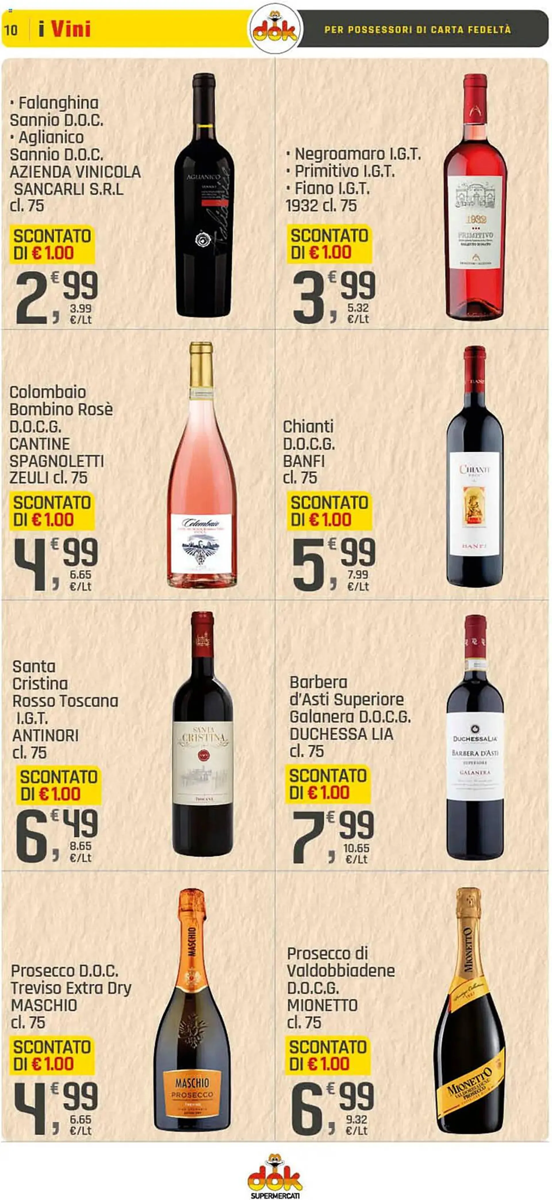 Volantino Supermercati Dok da 24 aprile a 30 aprile di 2025 - Pagina del volantino 10