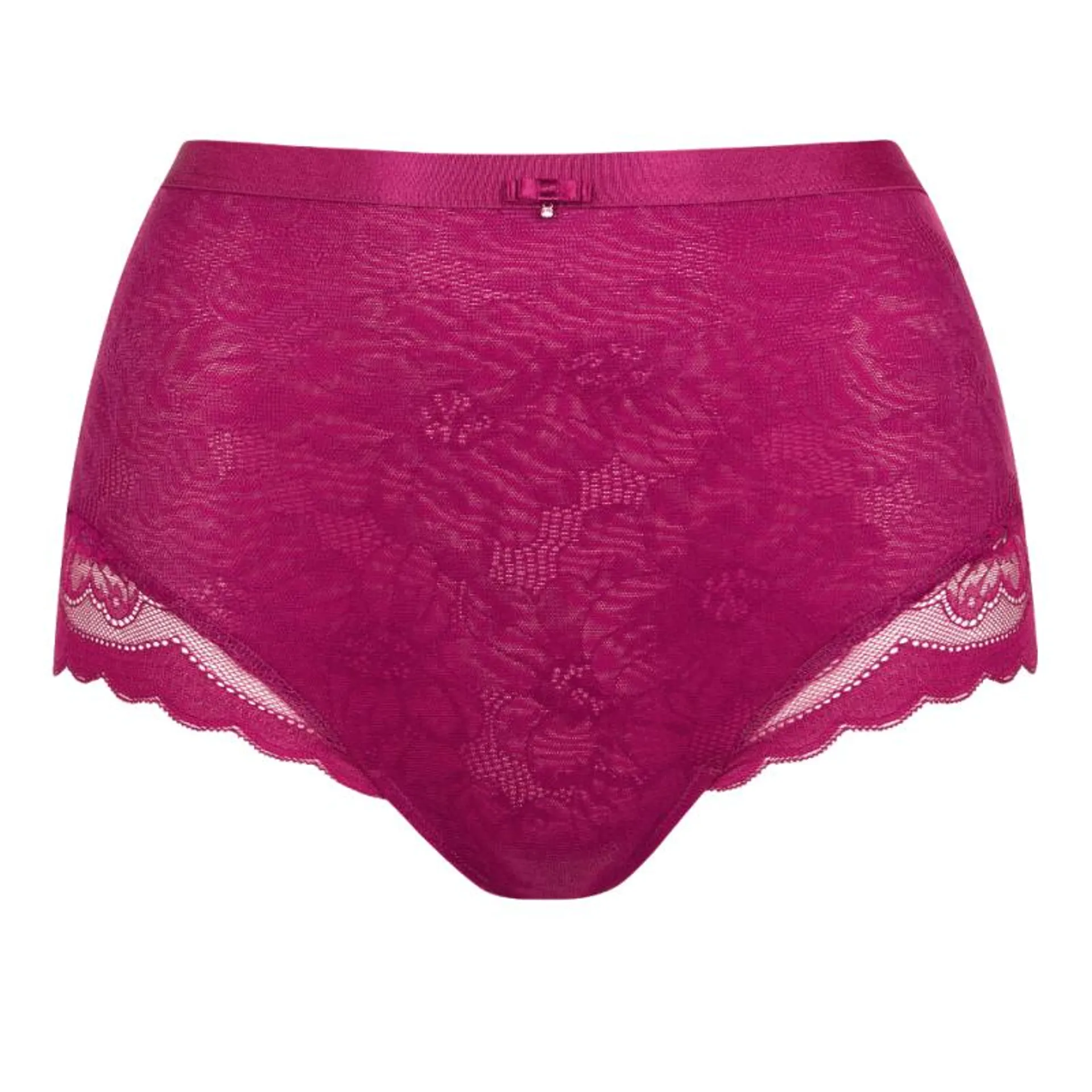 LIS-22195-WE- Slip alto in pizzo Evelyn - fucsia
