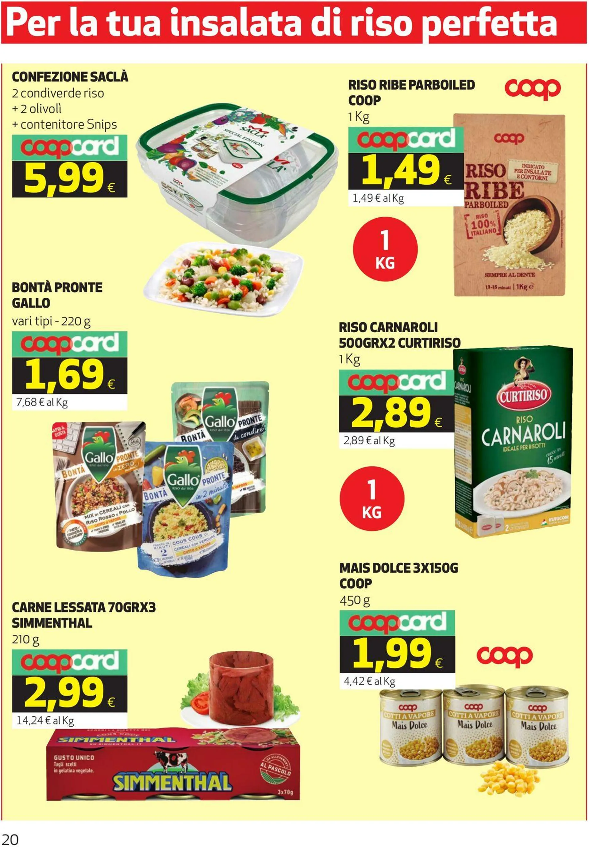 Coop Volantino attuale da 25 giugno a 3 luglio di 2025 - Pagina del volantino 20