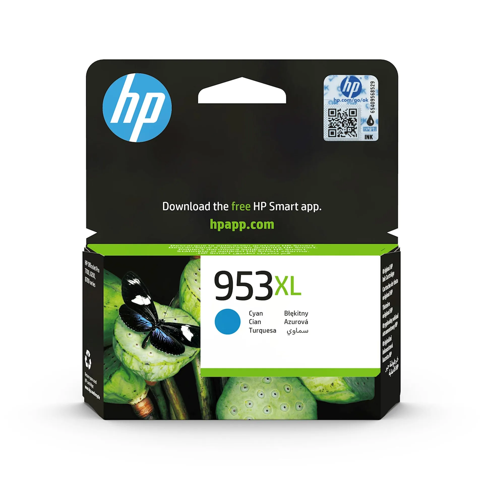 Hp Italia Spa - HP 953XL cartuccia di inchiostro originale alta capacità, Ciano