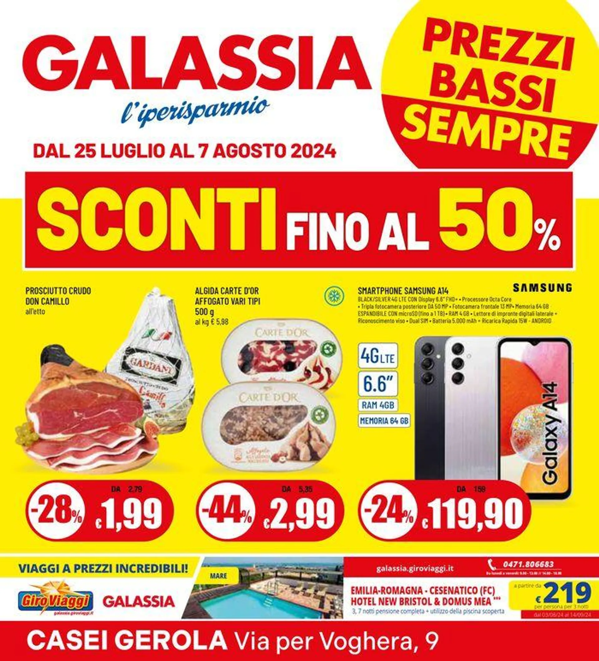 Sconti fino al 50%! da 25 luglio a 7 agosto di 2024 - Pagina del volantino 1