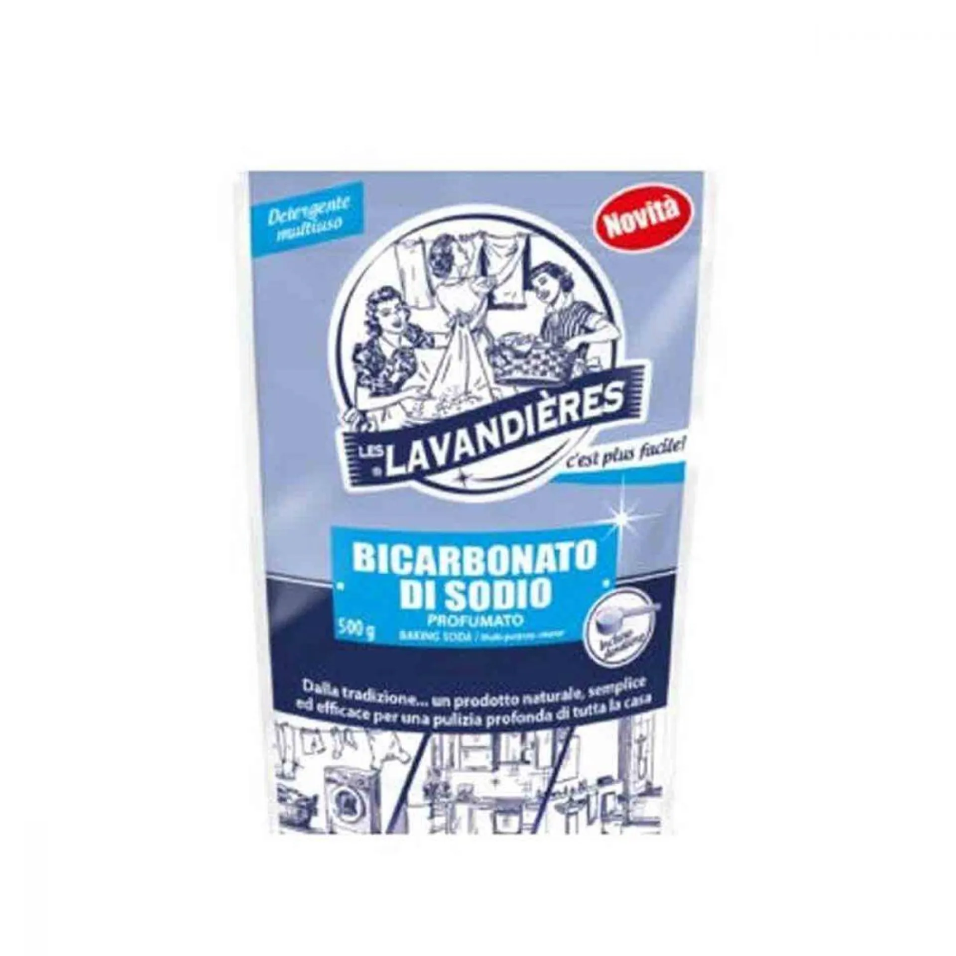 Bicarbonato di Sodio Profumato Les Lavandieres 500 G