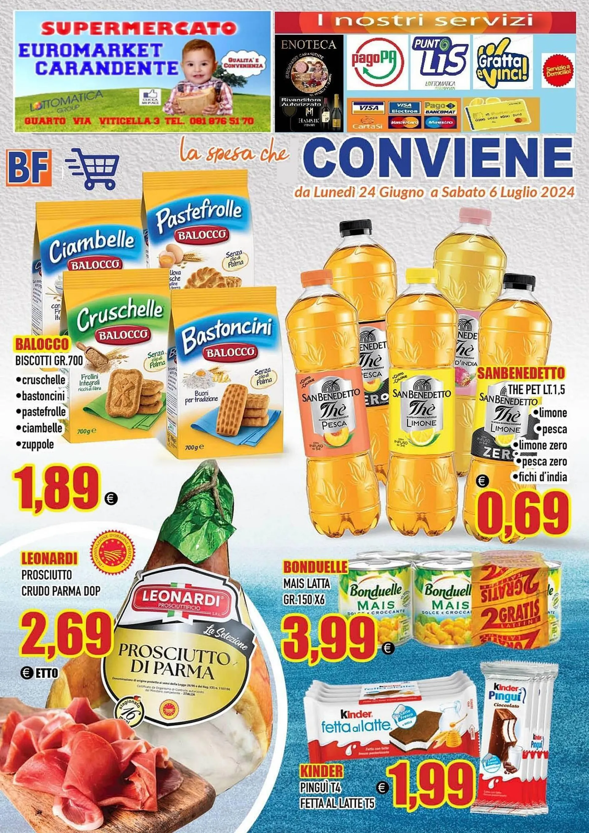 Volantino Euromarket Carandente - 1