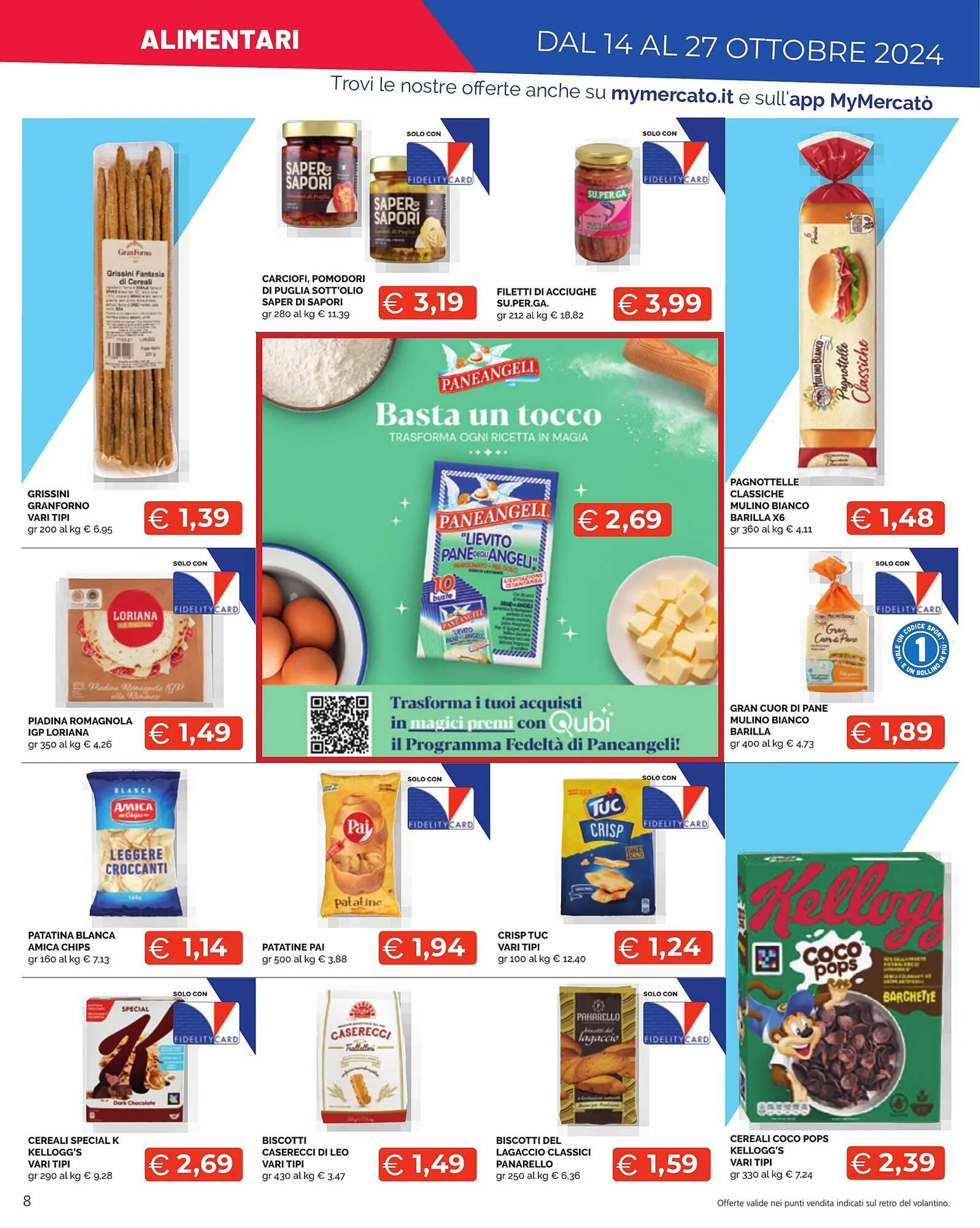 Volantino Mercatò da 14 ottobre a 27 ottobre di 2024 - Pagina del volantino 8