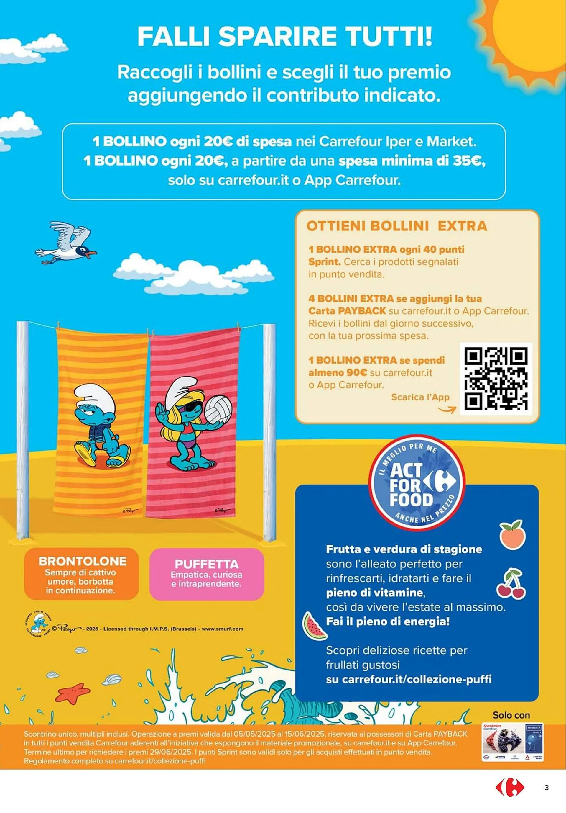 Volantino Carrefour Market da 29 maggio a 15 giugno di 2025 - Pagina del volantino 3