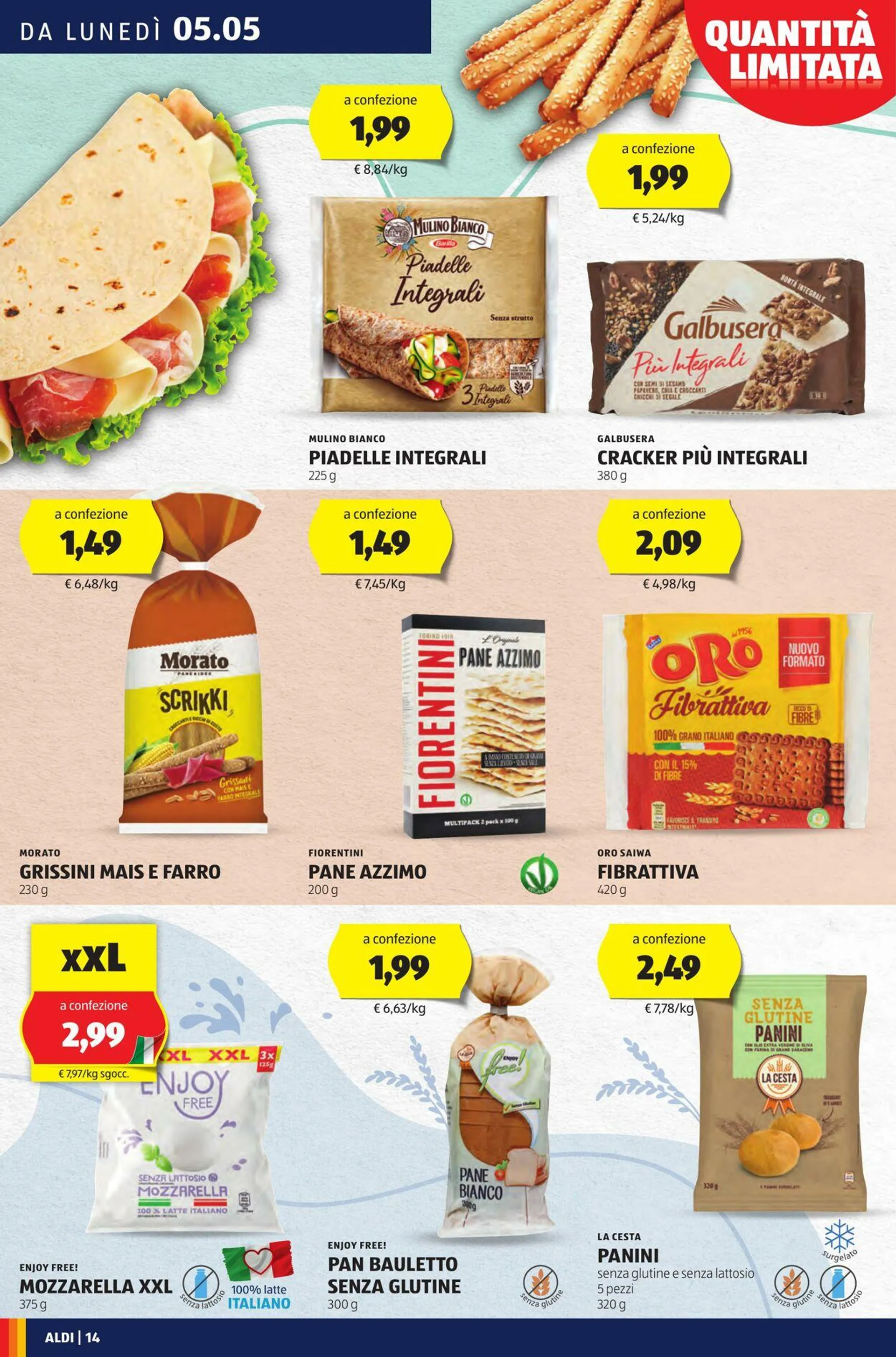 Aldi Volantino attuale da 5 maggio a 11 maggio di 2025 - Pagina del volantino 14