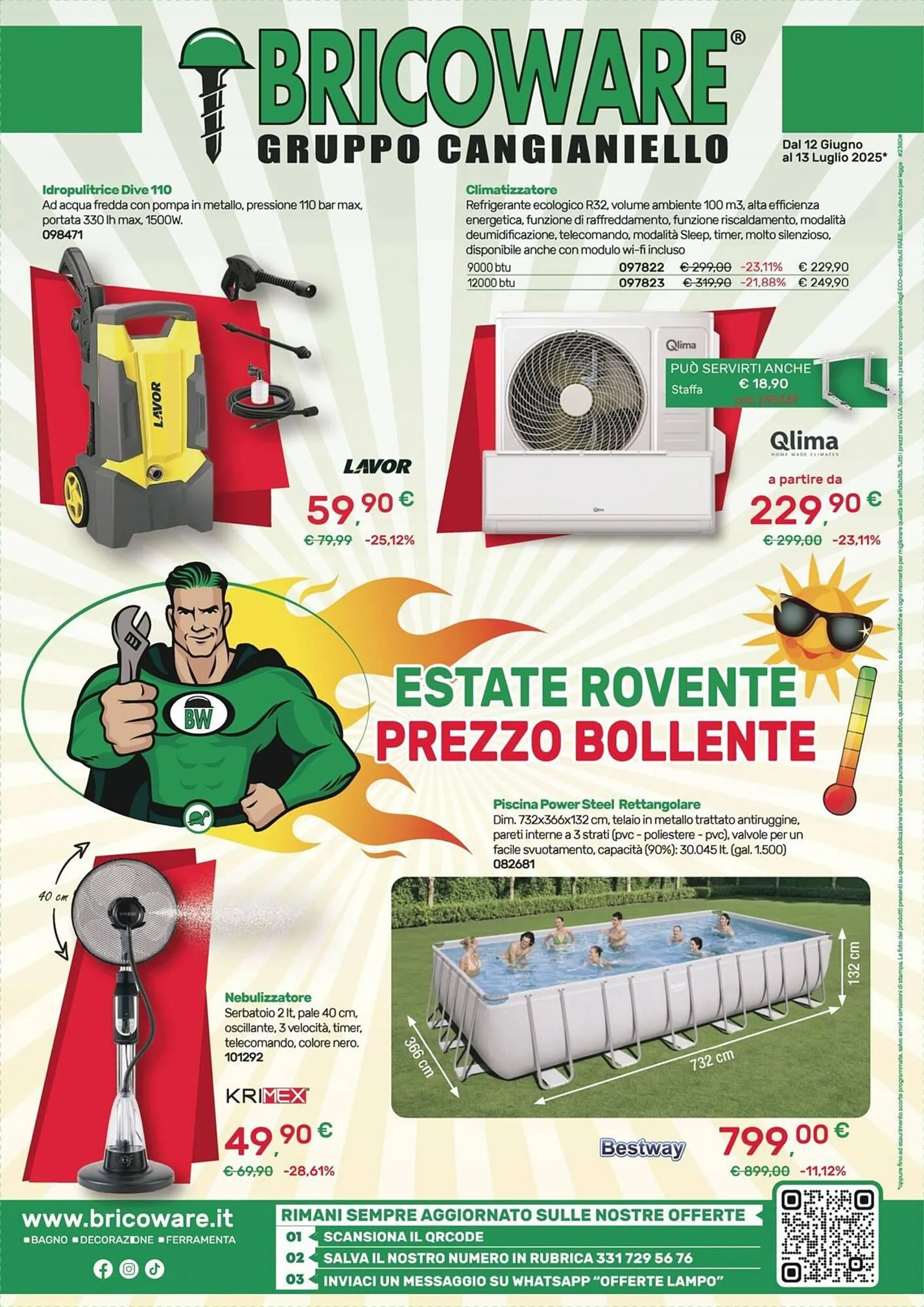 Volantino Bricoware da 12 giugno a 13 luglio di 2025 - Pagina del volantino 1