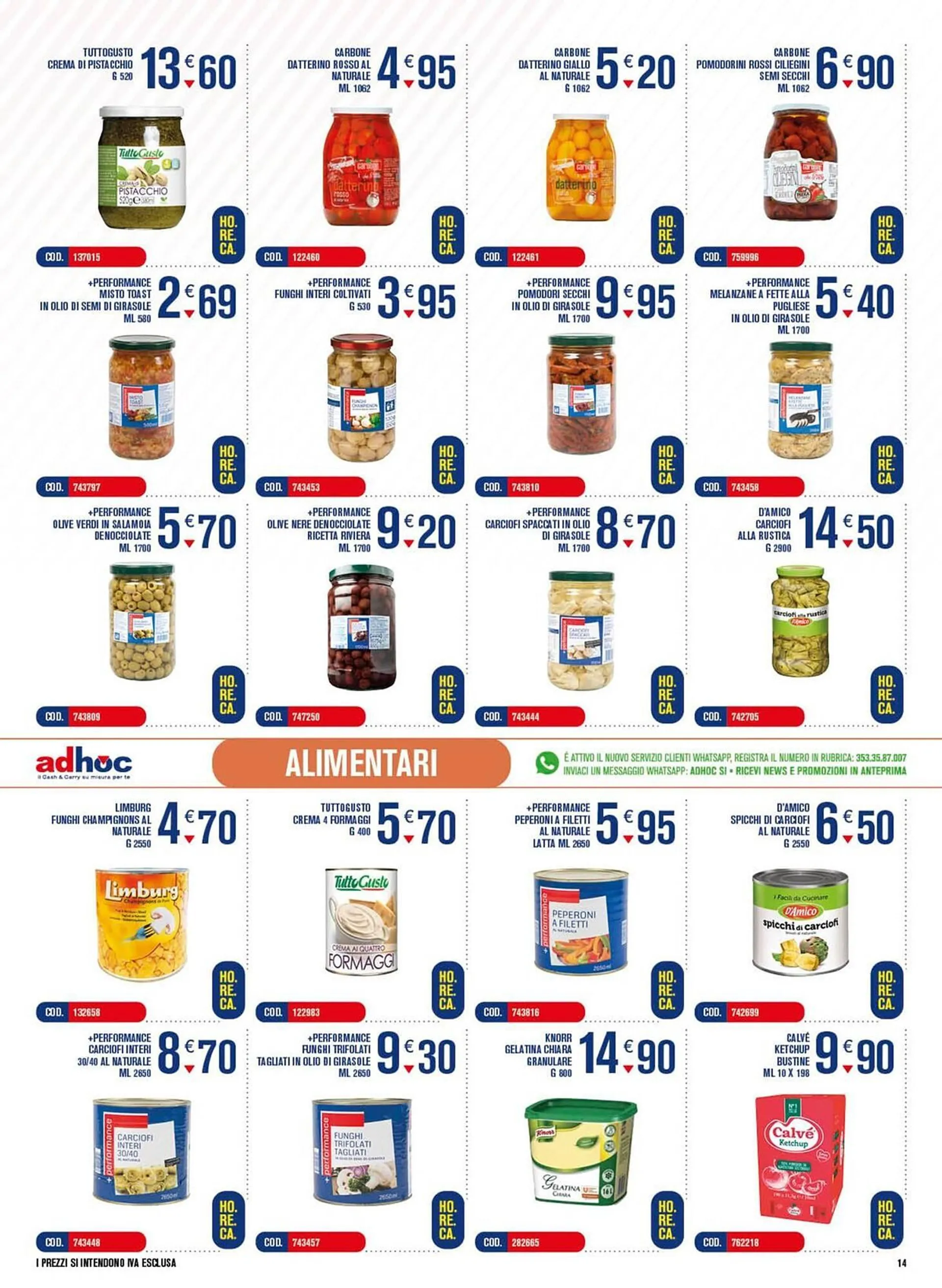 Volantino Adhoc da 29 aprile a 12 maggio di 2024 - Pagina del volantino 14