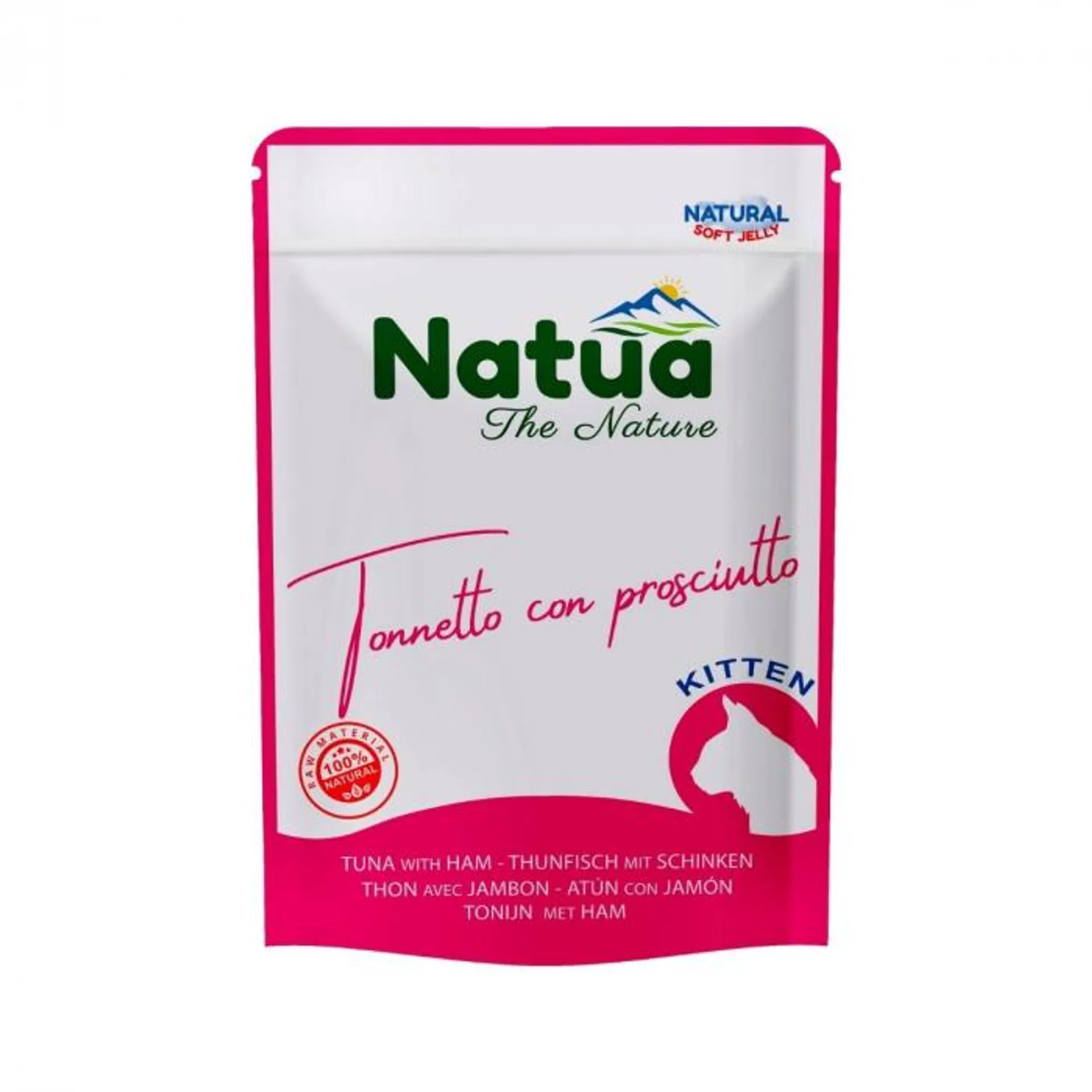 Natua Soft Jelly Kitten cibo umido per gattini bustina 70g