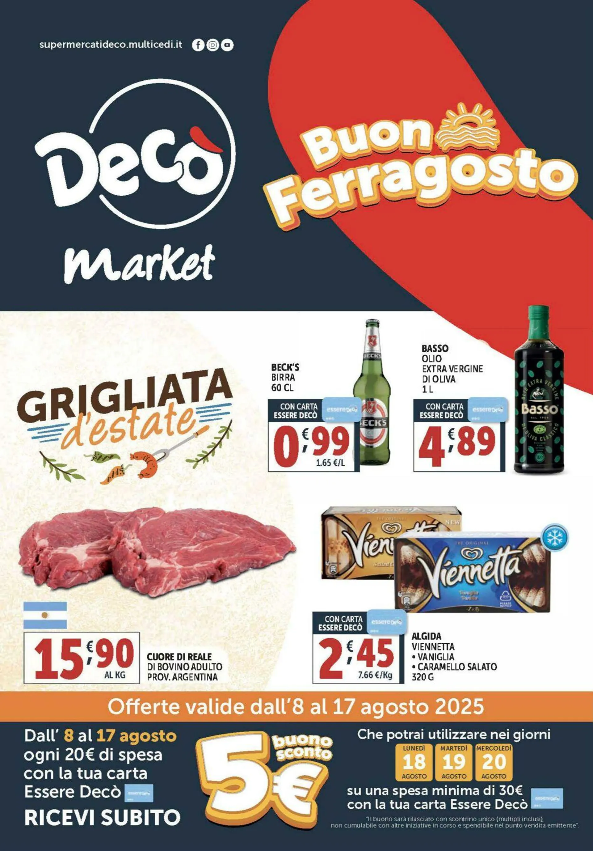 Deco Volantino attuale da 14 agosto a 28 agosto di 2025 - Pagina del volantino 1