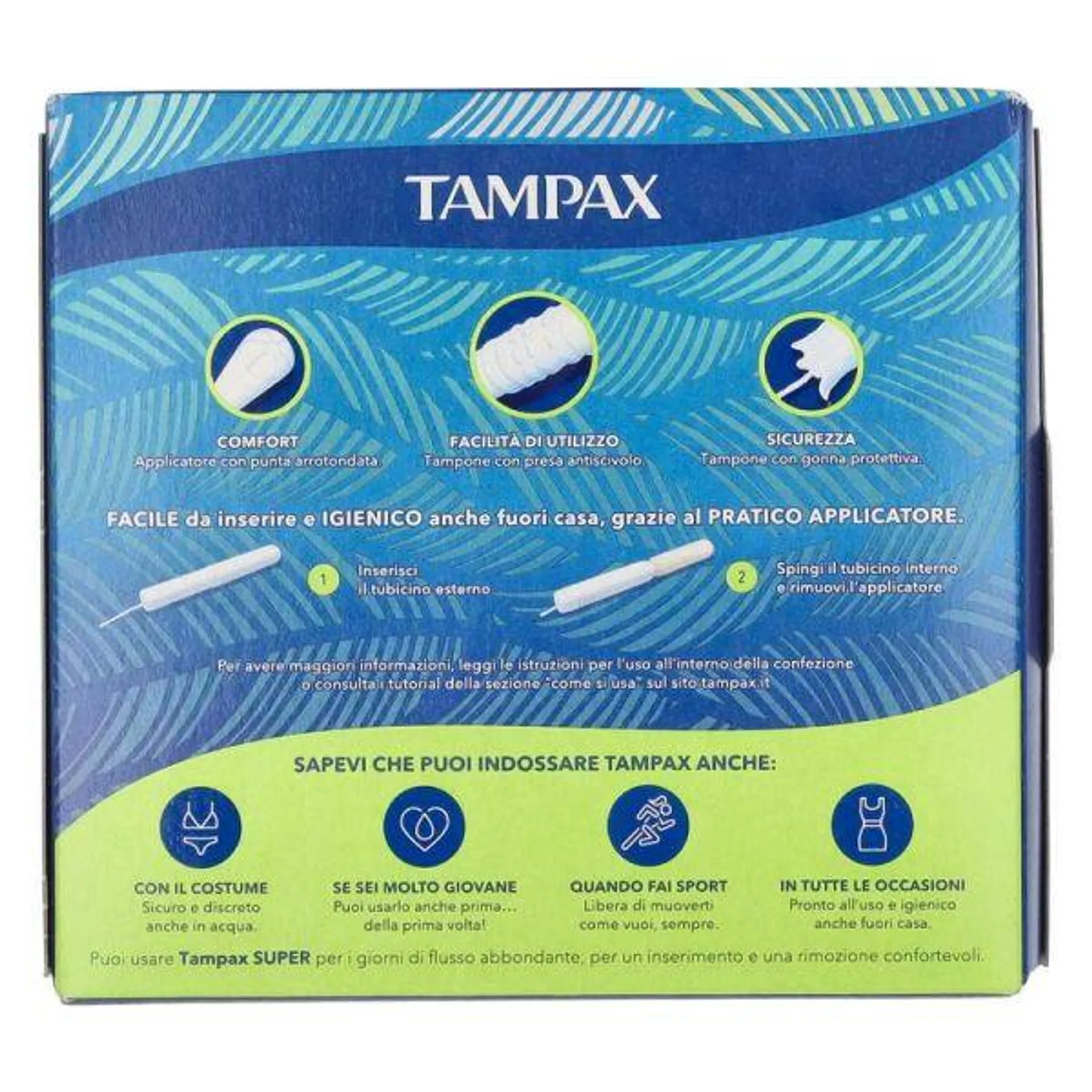 ASSORBENTE INTERNO TAMPAX SUPER